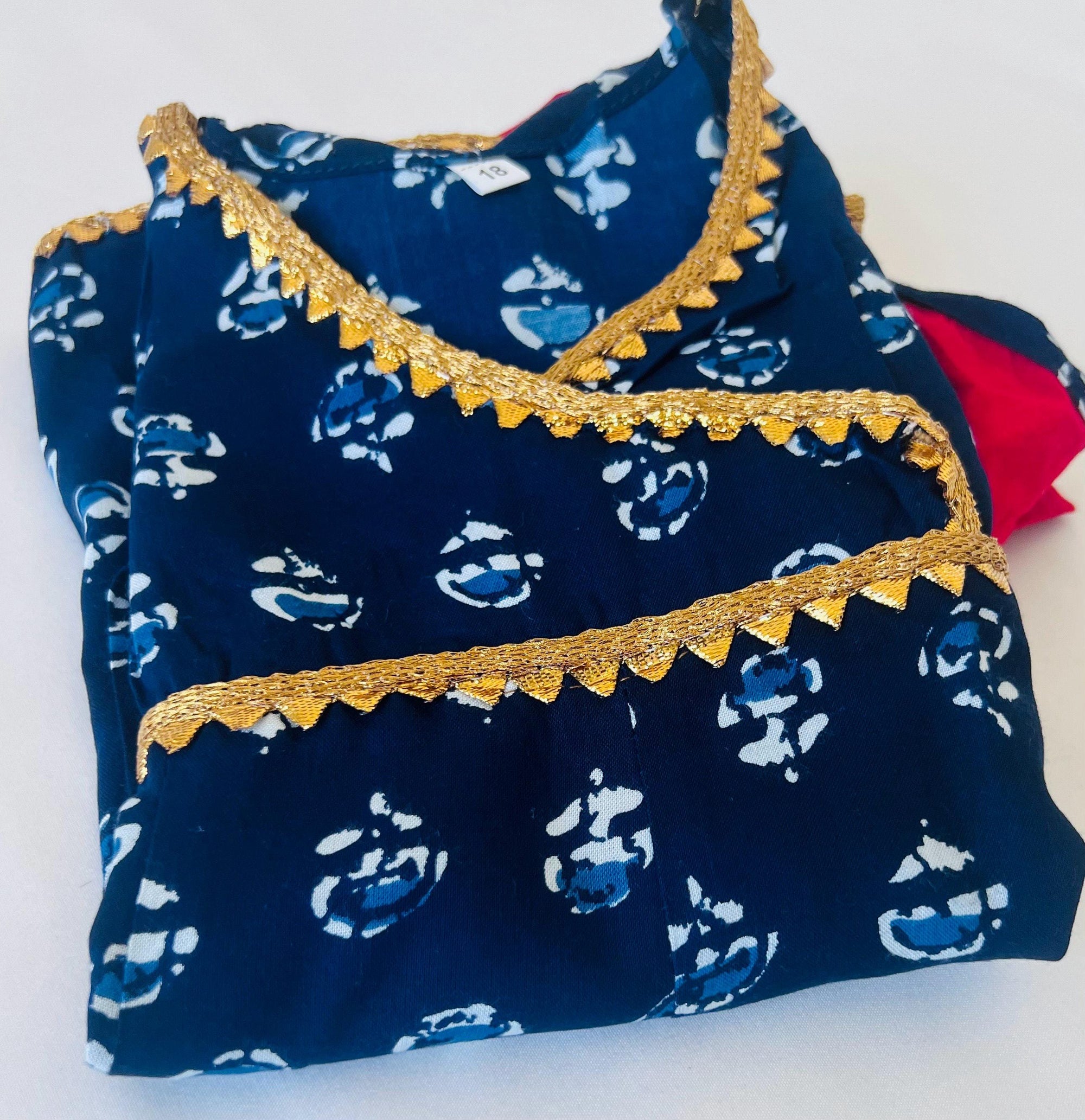 Sharara Suit for Girls - Indian Pakistani Dress for Kids, Cotton Ethnic Wear Kurti for Baby Girl, Traditional Outfit