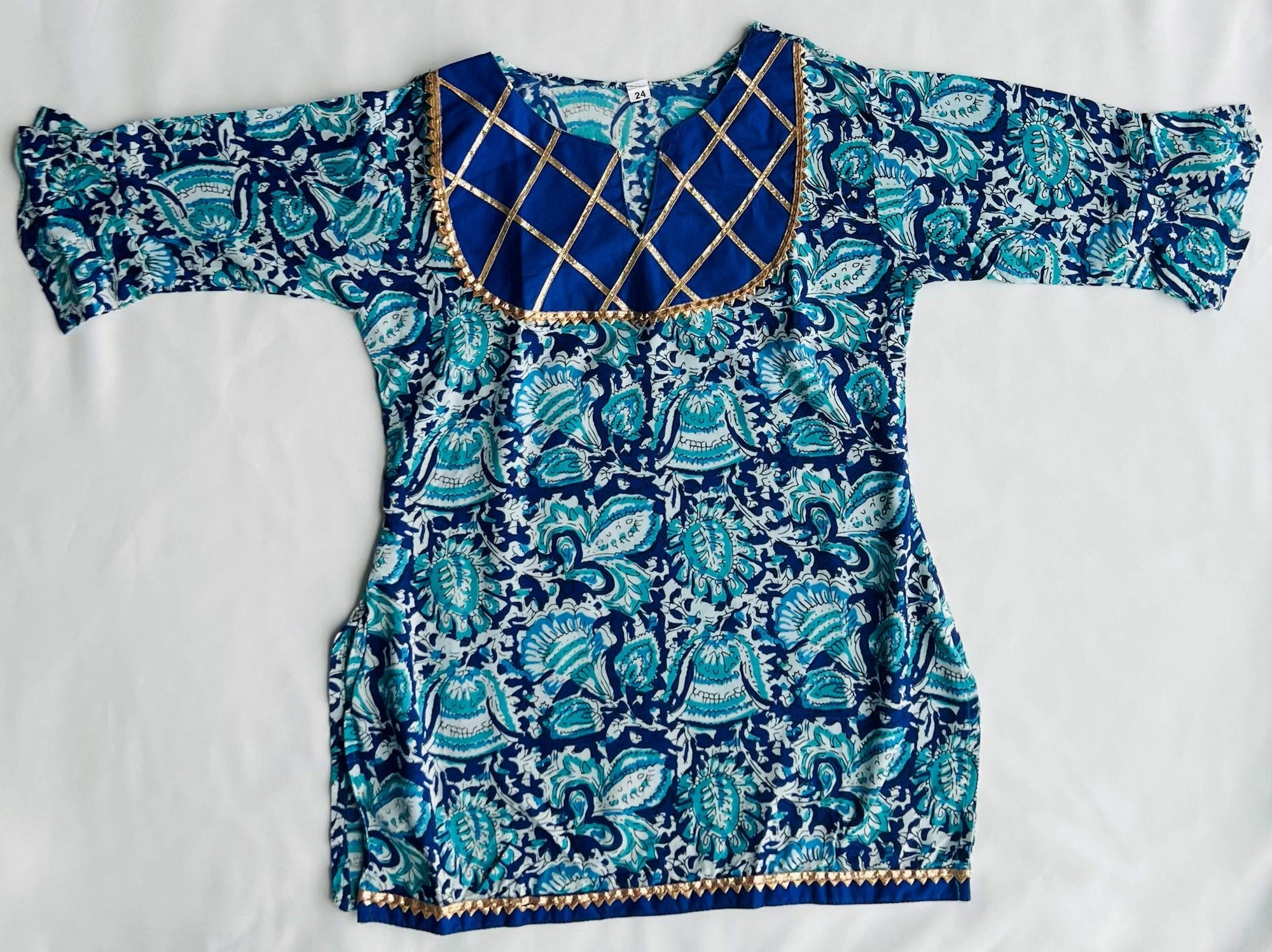 Girls Kurti: Indian Ethnic Wear with Sharara, Lehenga Choli & Angrakha for Kids, Traditional Outfit for Girls