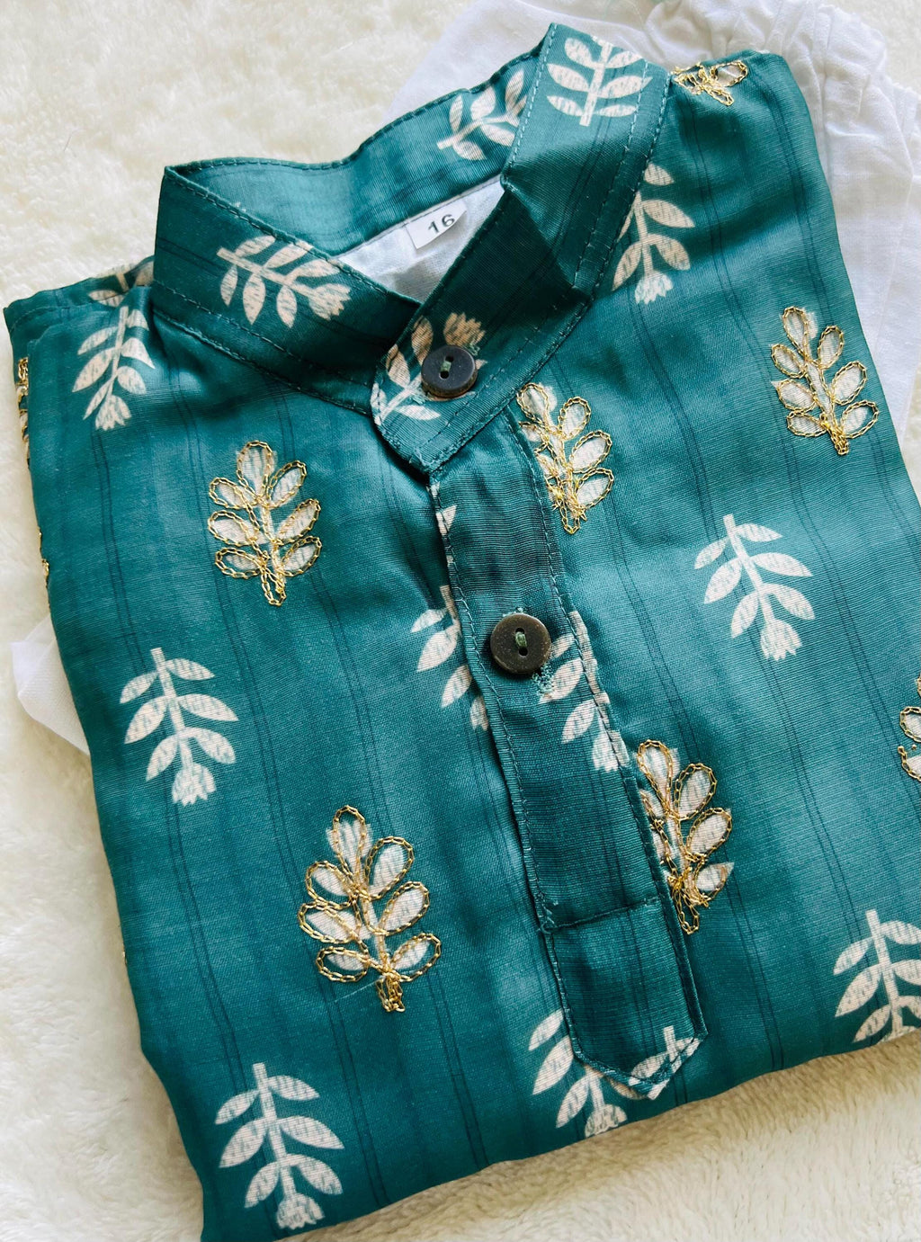 Chanderi Cotton kurta pajama set Kids Indian ethnic wear Boys Traditional Indian Attire for festivals