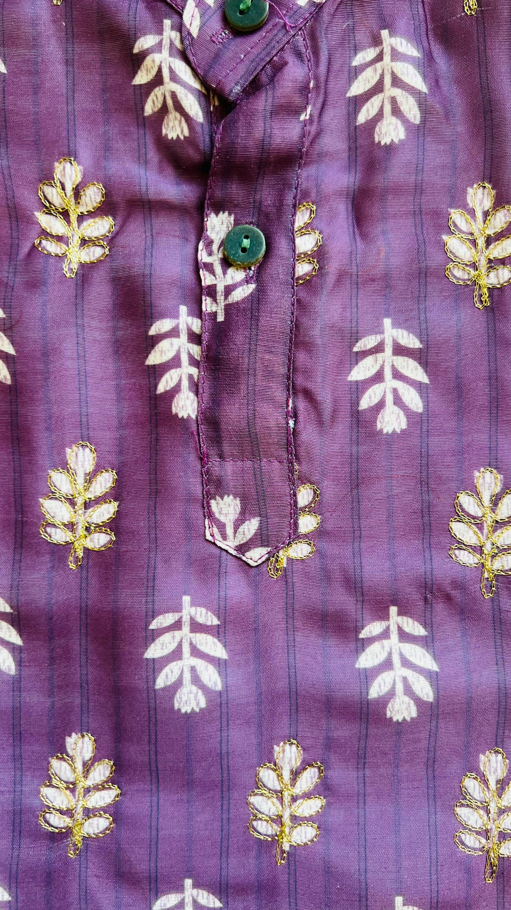 Chanderi Cotton kurta pajama set Kids Indian ethnic wear Boys Traditional Indian Attire for festivals