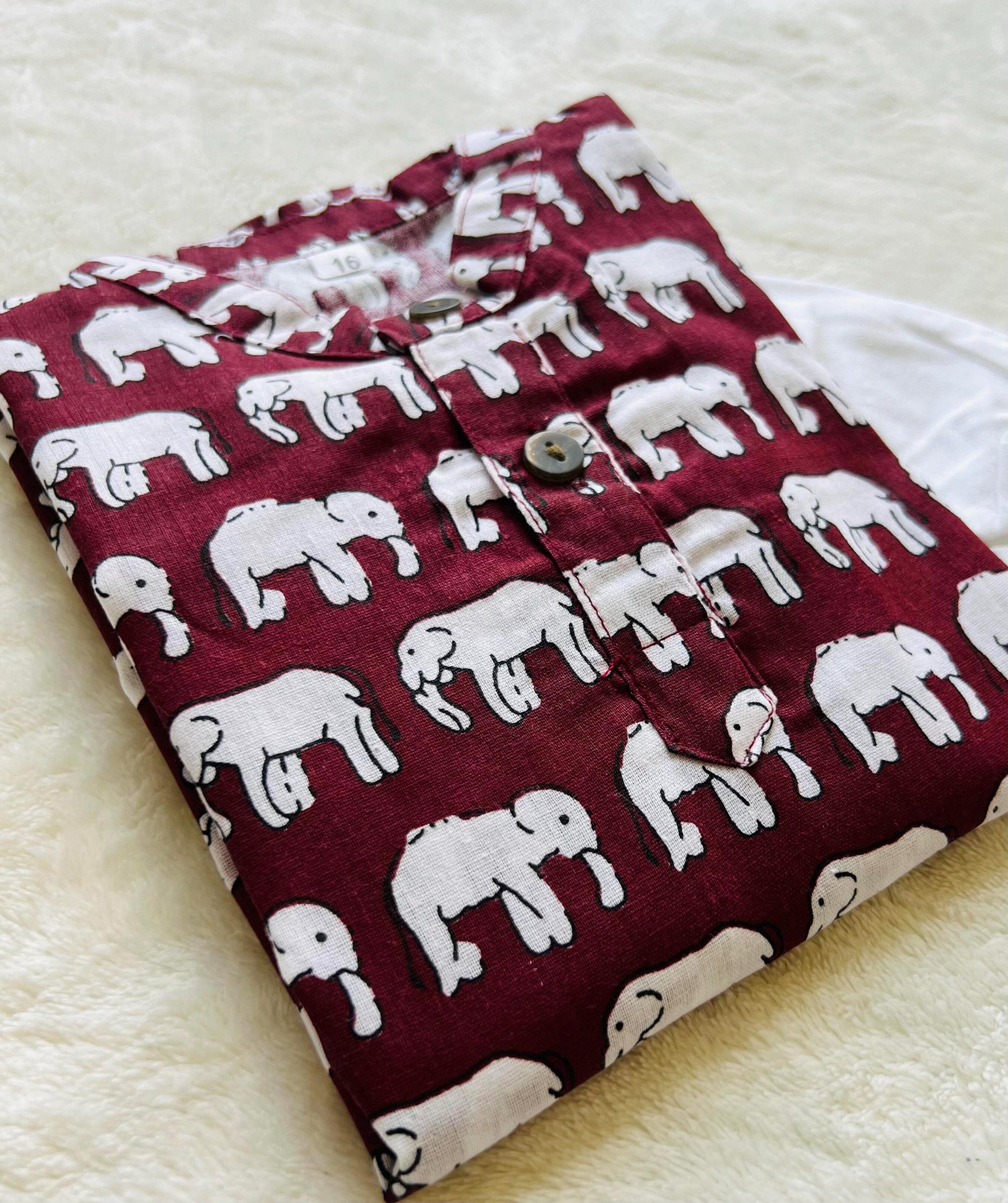 Elephant Print boys kurta pajama Indian Pakistani ethnic wear Toddlers Kurta pant set for Eid Diwali housewarming Wedding