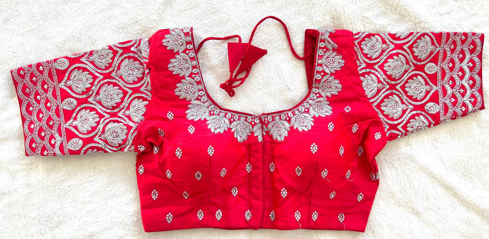 Readymade Blouse for sarees embroidery work blouse for Lehenga and half saree designer blouse