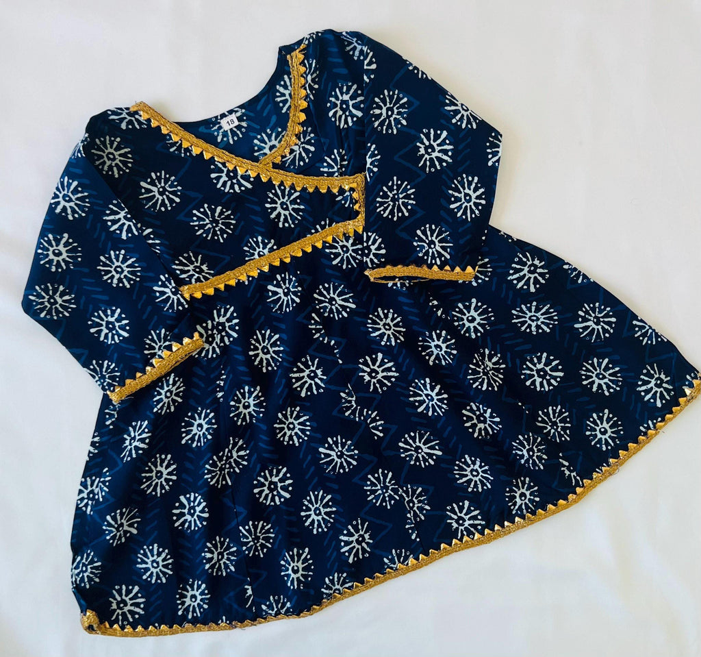 Sharara Suit for Girls - Indian Pakistani Dress for Kids, Cotton Ethnic Wear Kurti for Baby Girl, Traditional Outfit