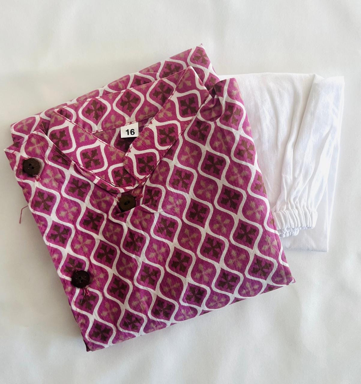 Newborn Kurta Pajama Ethnic Wear for Eid & Diwali, Wedding Indian Pakistani Outfit, Baby Cotton Kurta for Boys