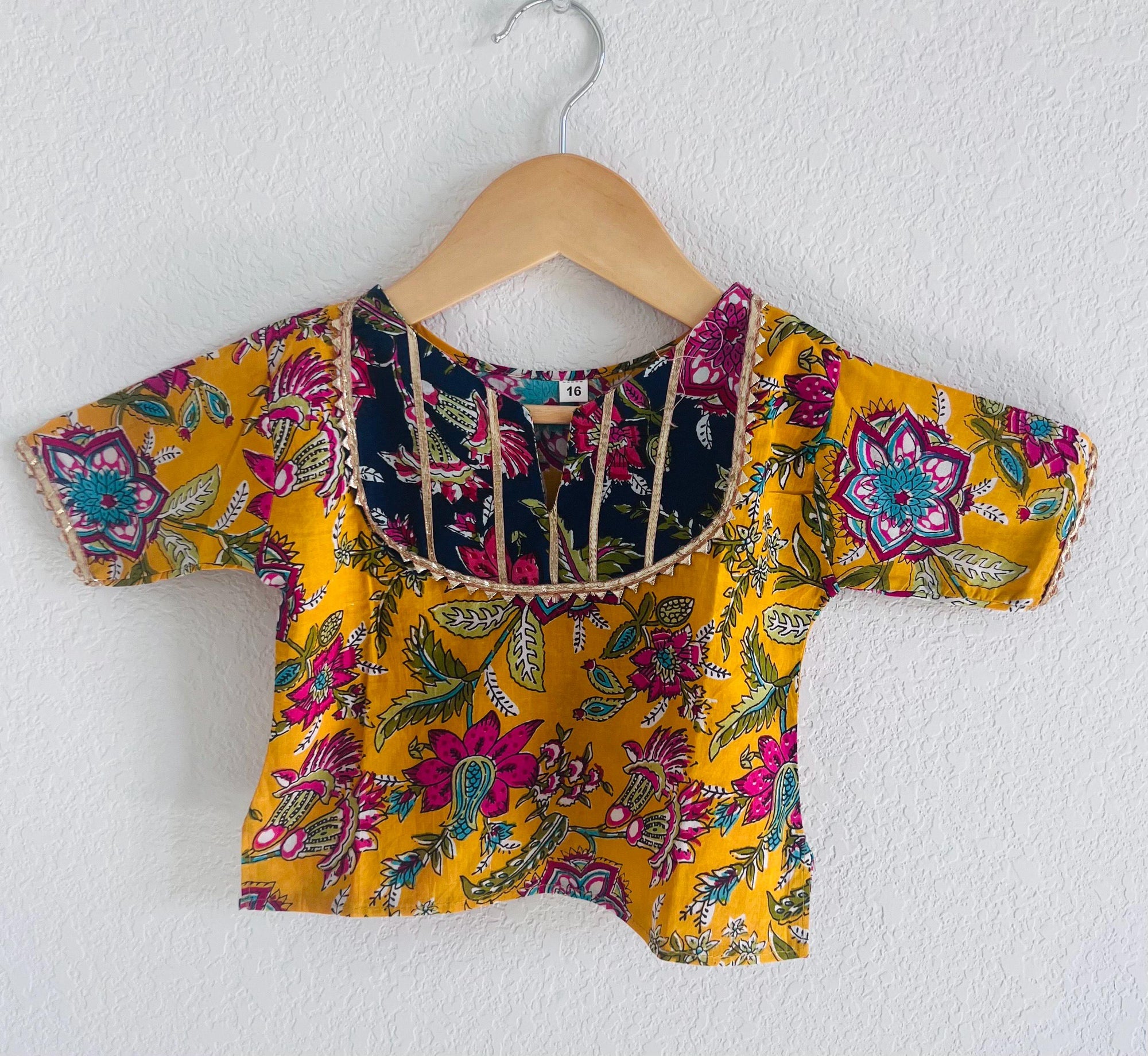 Girls Kurti: Indian Ethnic Wear with Sharara, Lehenga Choli & Angrakha for Kids, Traditional Outfit for Girls