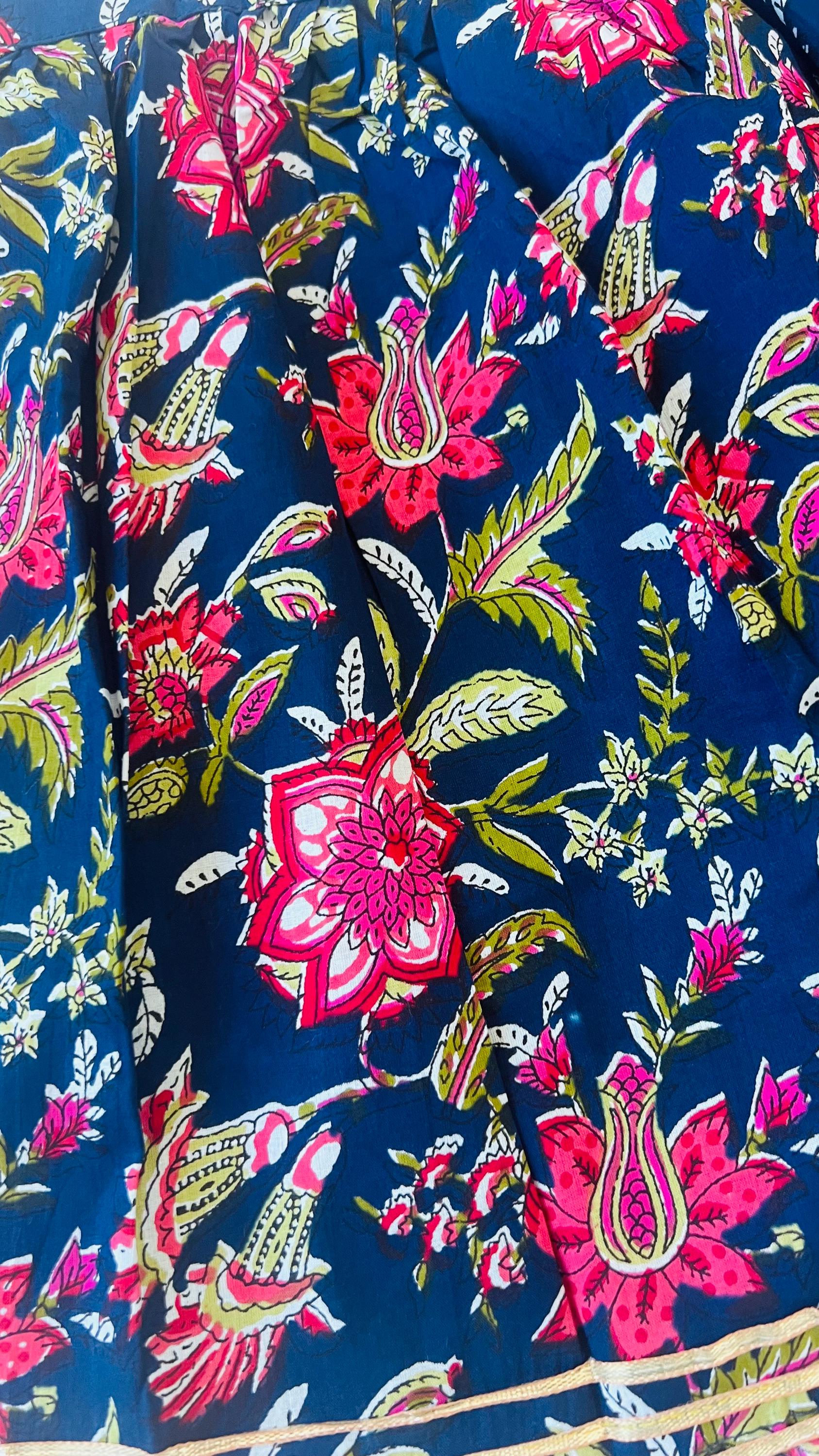 Girls Kurti: Indian Ethnic Wear with Sharara, Lehenga Choli & Angrakha for Kids, Traditional Outfit for Girls