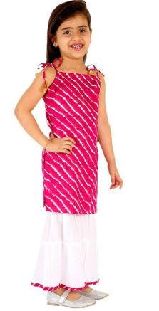 Girl kurti Sharara Set - Kids Traditional Ethnic Wear, Indian Dress for Diwali, Onam, Eid, Sharara salwar Plazo Baby Girl Outfit Sibling set