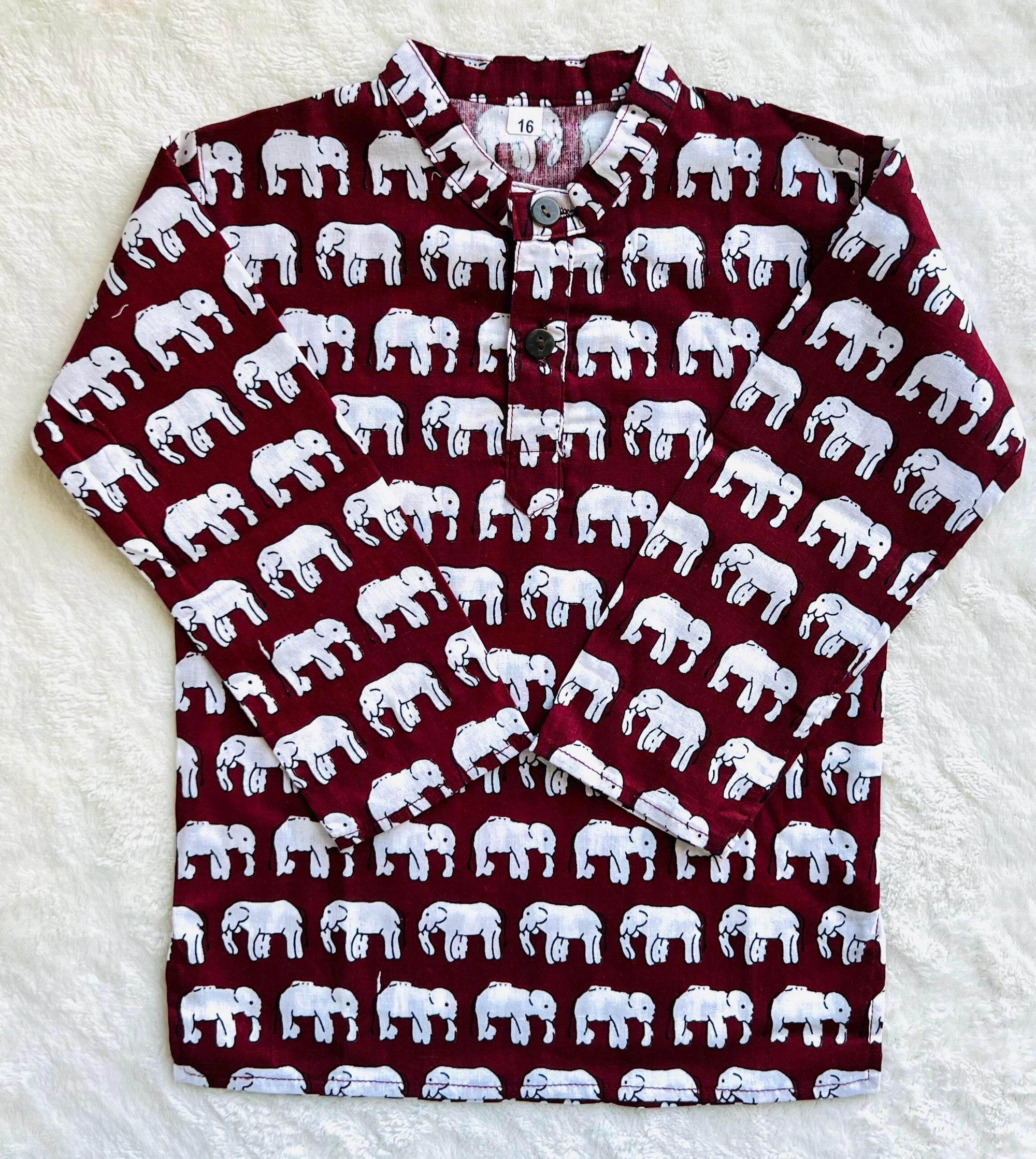 Elephant Print boys kurta pajama Indian Pakistani ethnic wear Toddlers Kurta pant set for Eid Diwali housewarming Wedding