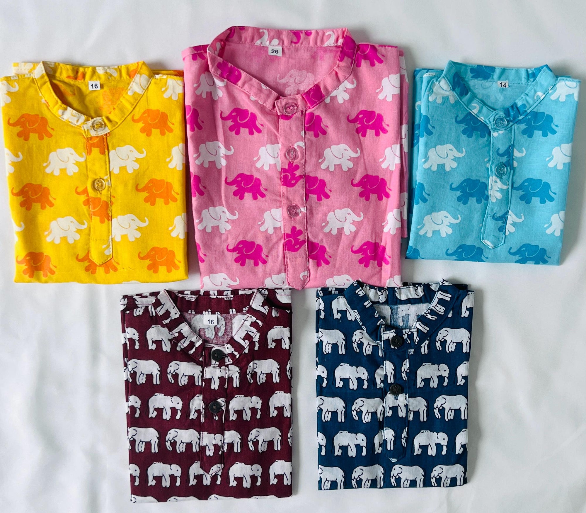Elephant Print boys kurta pajama Indian Pakistani ethnic wear Toddlers Kurta pant set for Eid Diwali housewarming Wedding
