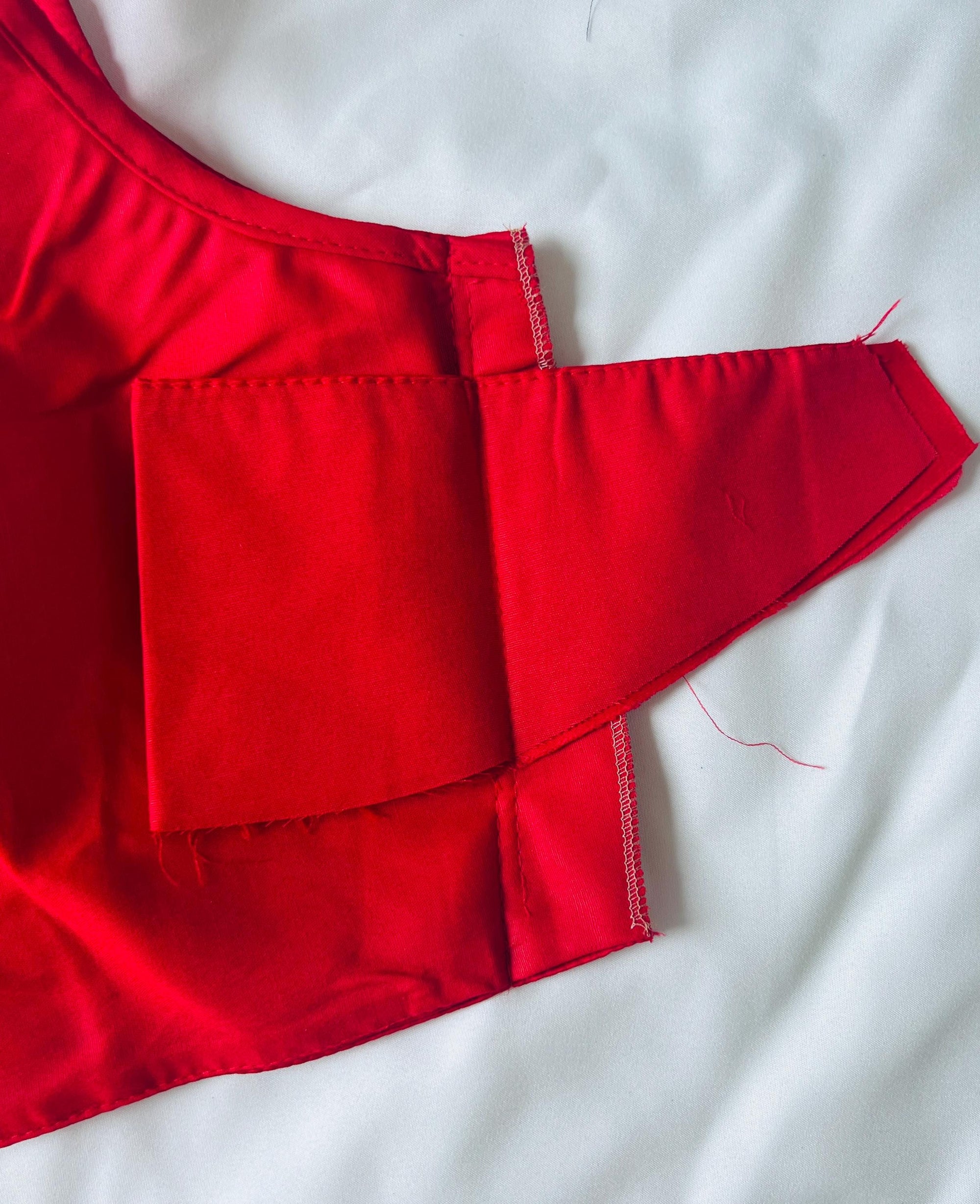 Readymade Blouses for women sarees phantom raw silk Ready to wear blouses Solid Pattern sleeveless blouse for lehenga sari palazzo