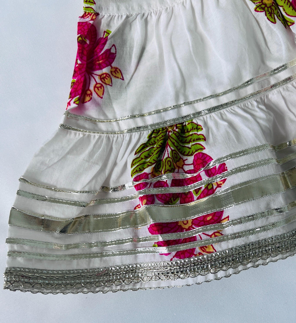 Girls Kalidar Kurti Sharara Set for Kids - Indian Ethnic Outfit, Traditional Party Dress, Festival Wear, Comfortable & Stylish