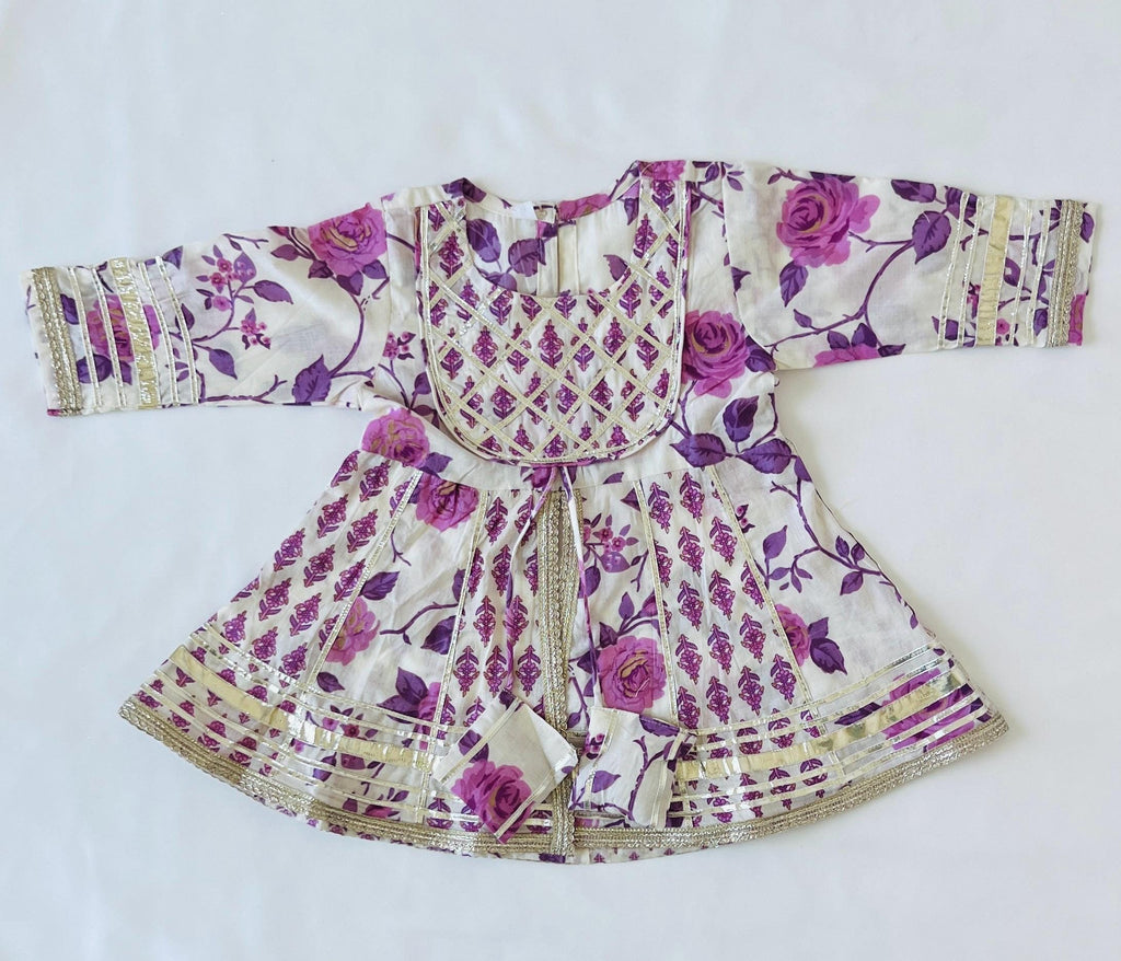 Kids Peplum style kurti sharara suit girls ethnic dress for party wedding Salwar suit for baby girl