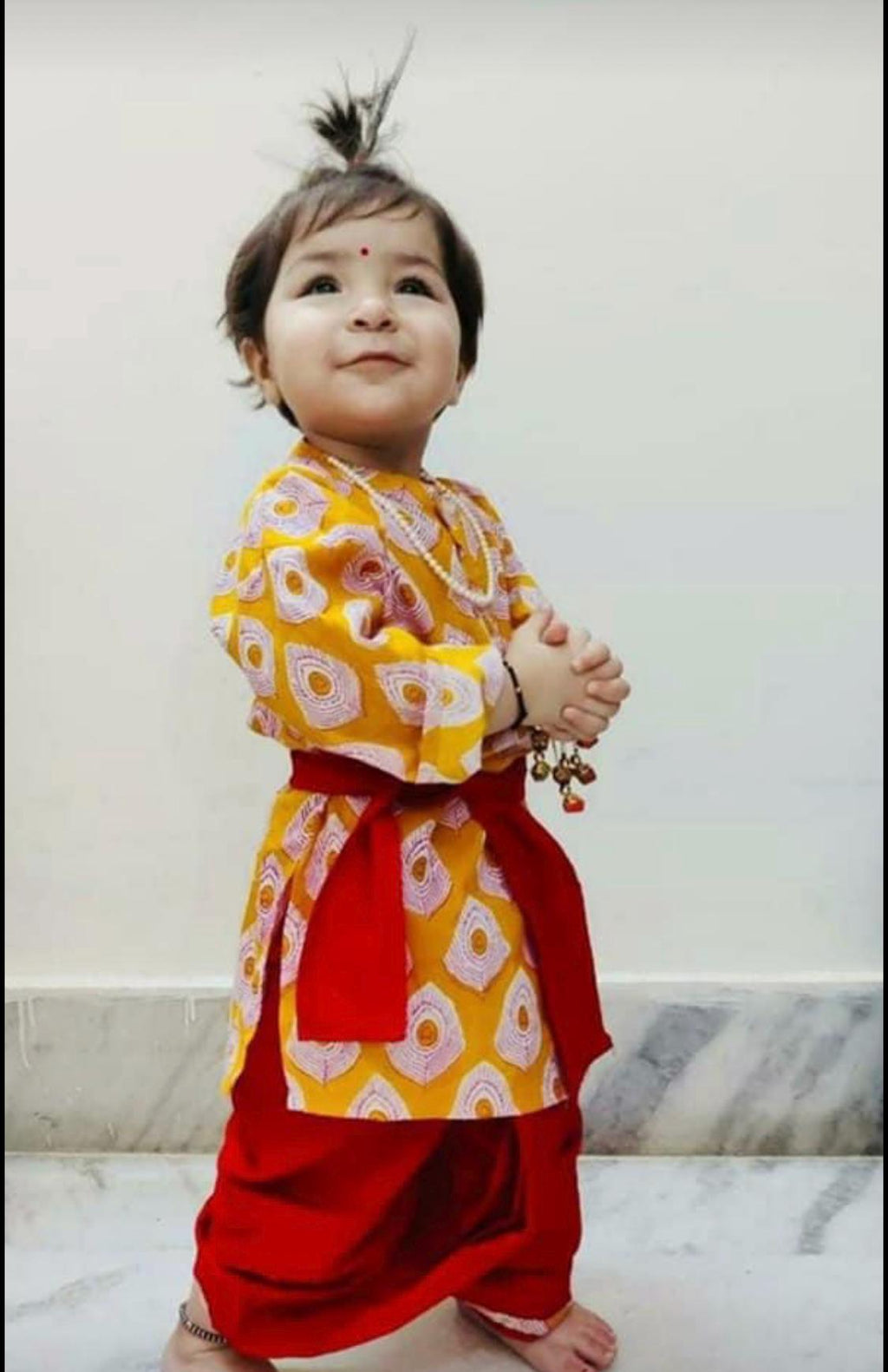 Krishna boys outfit for Janmashtami Krishna dress for baby boy