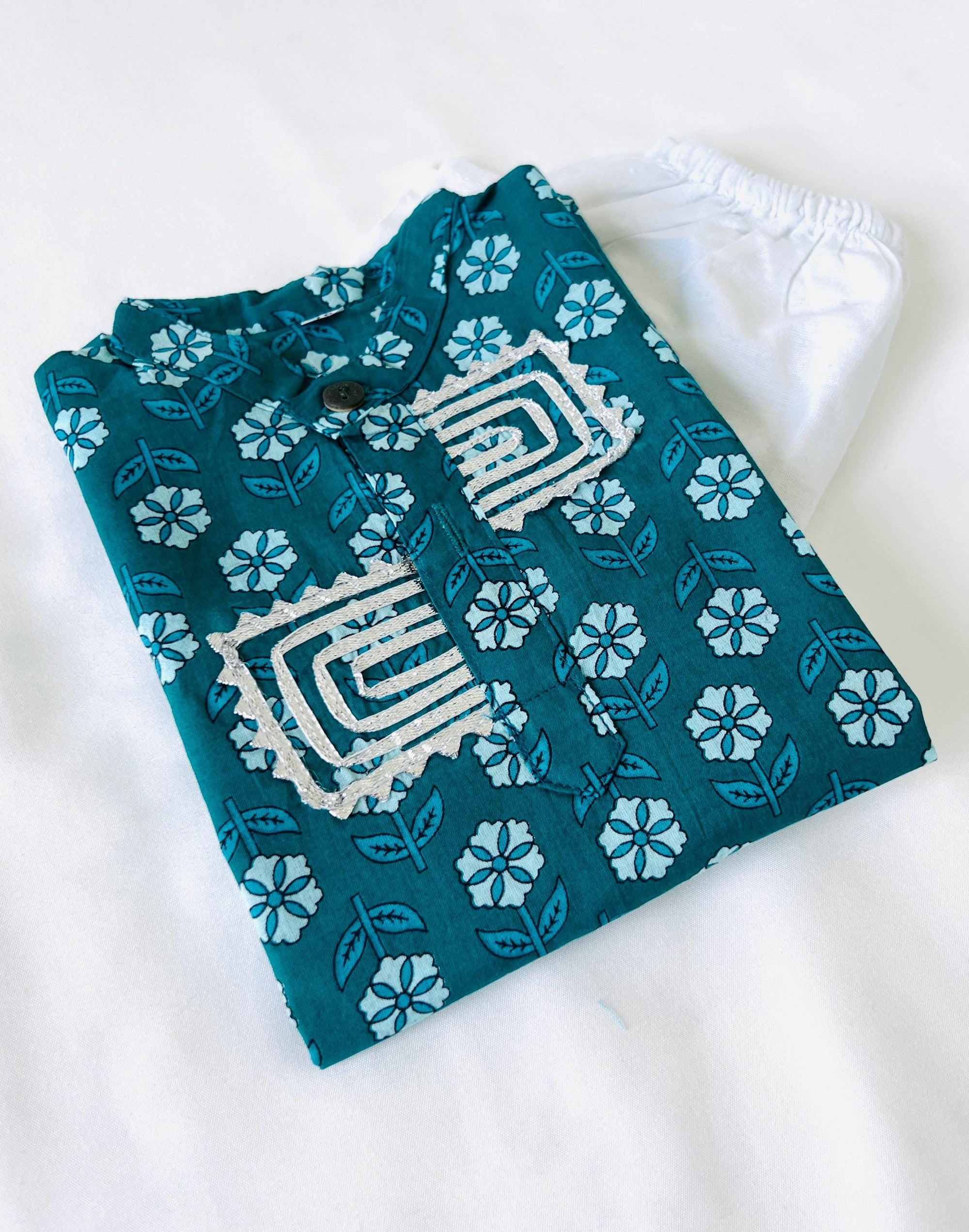 Boys Kurta Pajama Set Indian Ethnic Wear for Kids Baby Boy Cotton Kurta Traditional Outfit