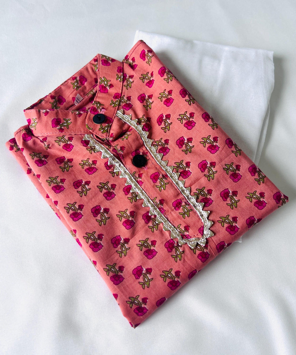 Kids Kurta pajama Indian dress for wedding & Festivities, Baby boy kurta pajama Cotton ethnic outfit for Children Twining set Sibling set