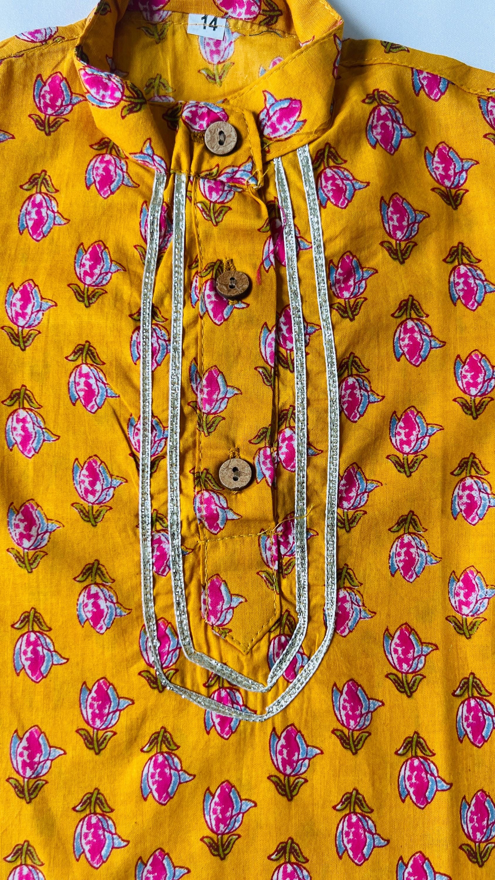 Boys Dhoti Kurta Indian Wear for Wedding & Festivals Kids Kurta Cotton for Pooja, Housewarming Festivities