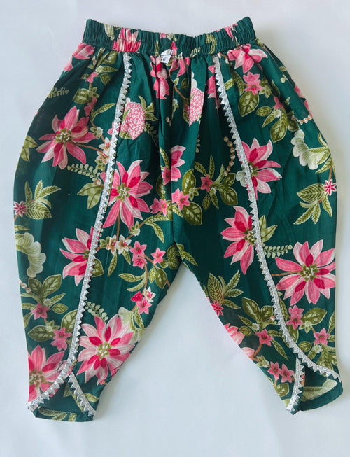 Baby Girl Indian Ethnic Wear Dhoti Kurta Patiala Set for Girls Traditional Festival Outfit