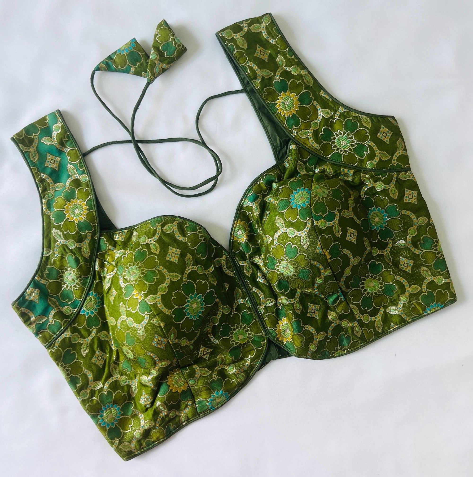 Designer Women's Blouse for Saree & Lehenga, Handmade Stitched Bollywood Choli, Ethnic Crop Top, Ready to Wear blouse Palazzo Top