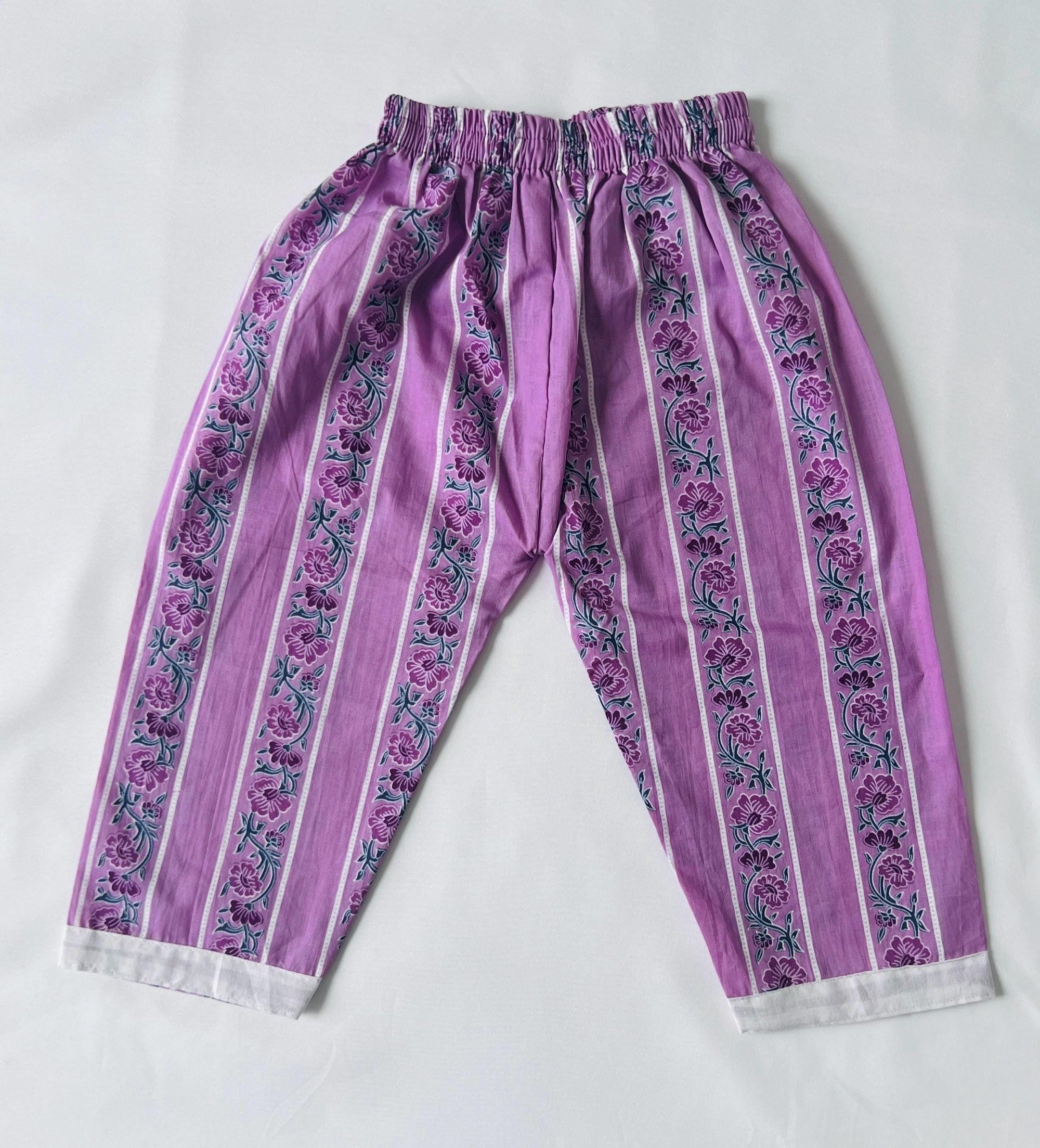 Girls Kurti set Indian dress Kids Salwar kameez cotton floral printed kurta pant set Indian ethnic wear Girls festival outfit Sibling set