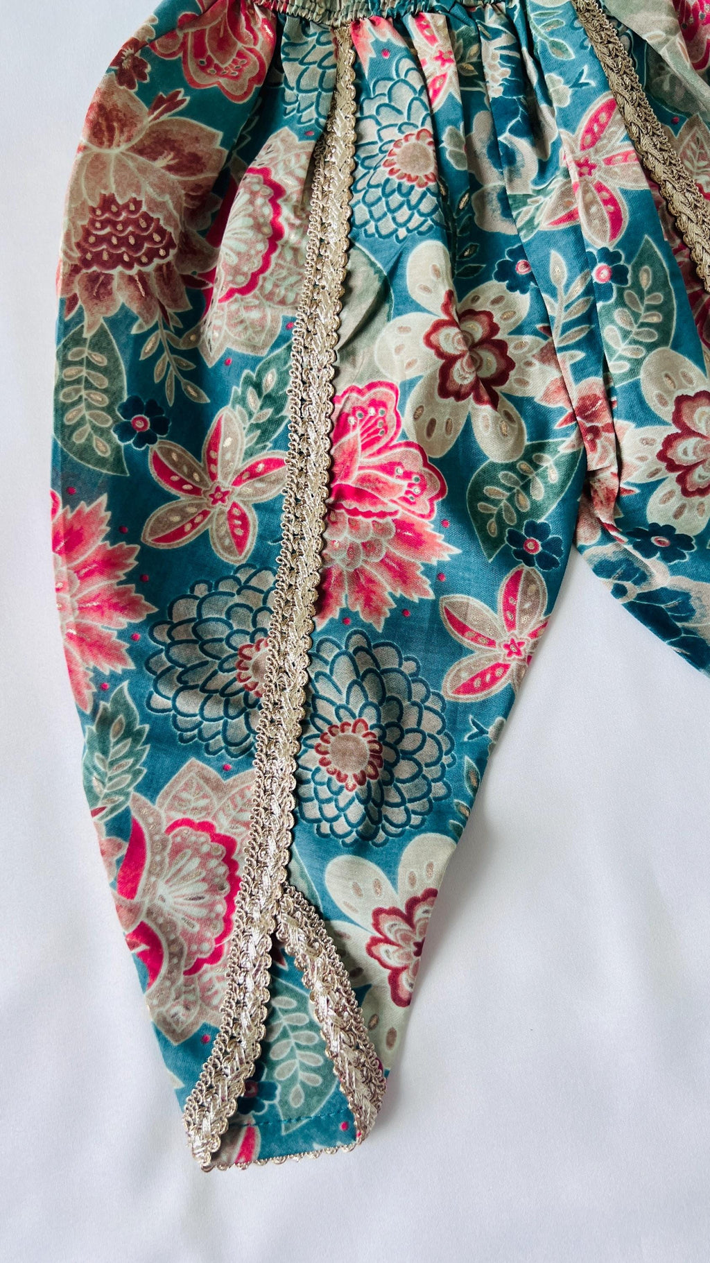 Girls Dhoti Kurta Set Indowestern outfit Ethnic wear for kids Party wear dhoti kurta for girls Kurta with Afghani pant palazzo