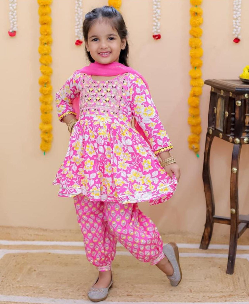Girls Salwar Kameez Dress for Baby Girl  Kids Indian Salwar Suit Traditional Ethnic Wear