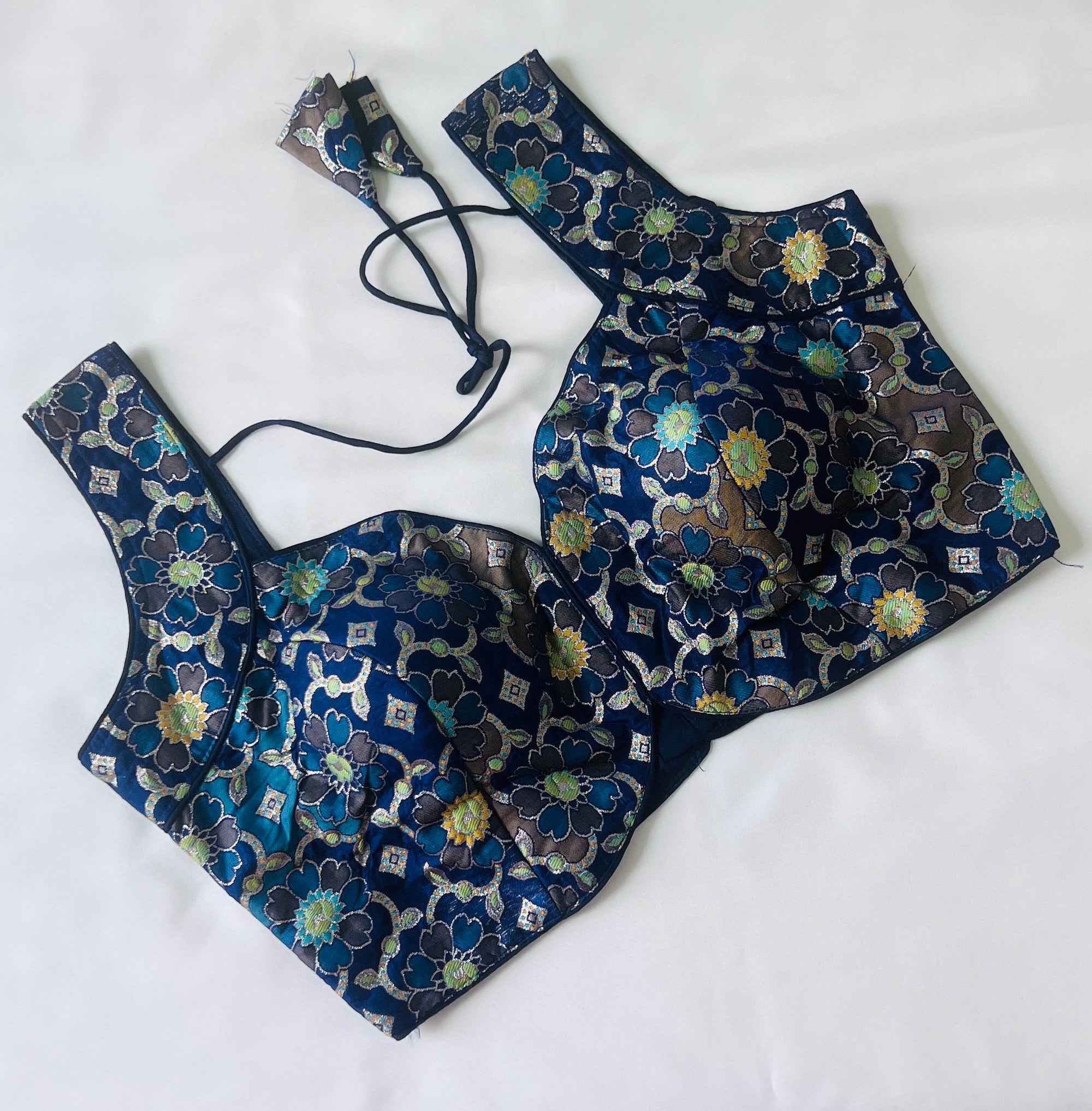 Designer Women's Blouse for Saree & Lehenga, Handmade Stitched Bollywood Choli, Ethnic Crop Top, Ready to Wear blouse Palazzo Top