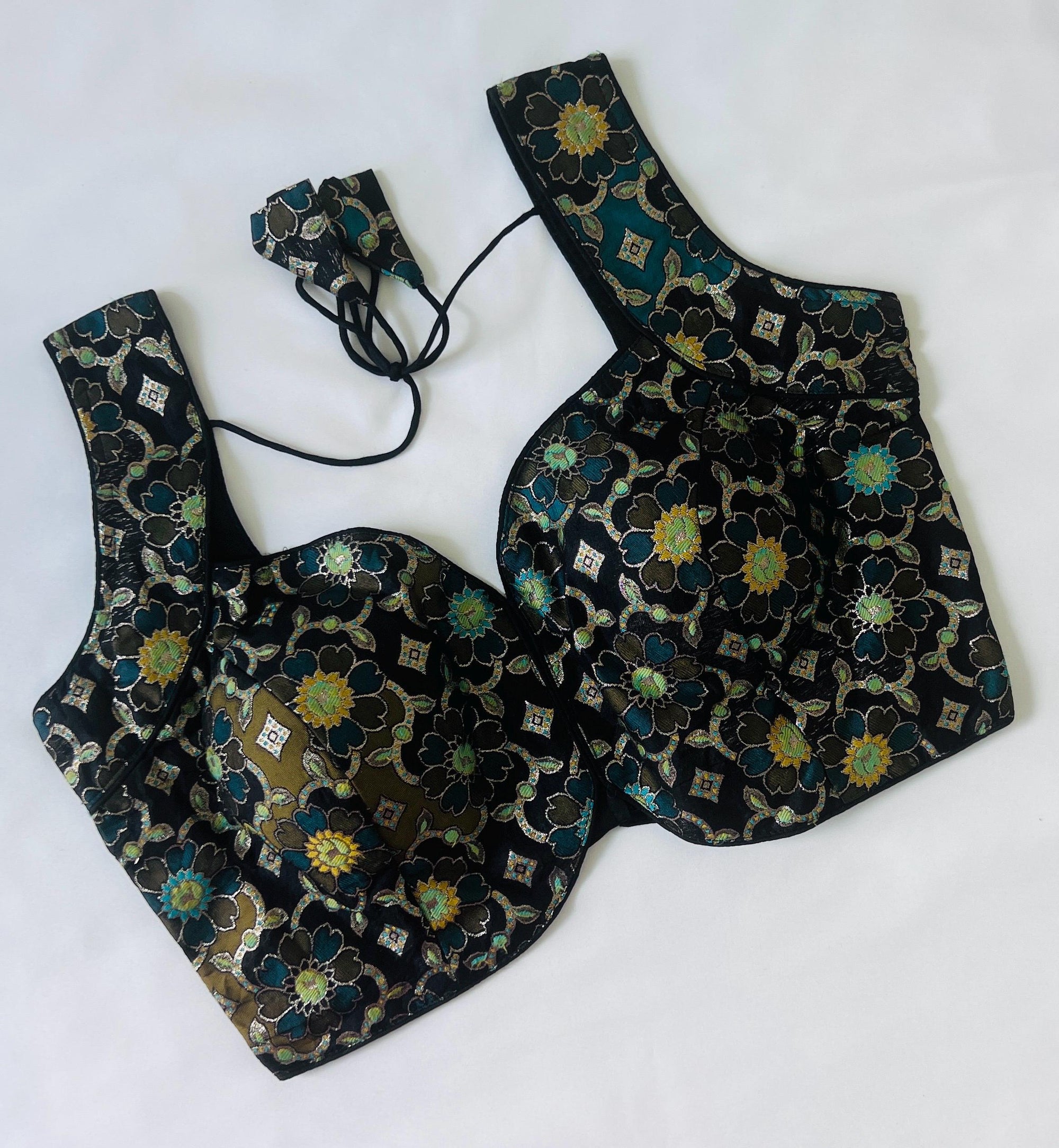 Designer Women's Blouse for Saree & Lehenga, Handmade Stitched Bollywood Choli, Ethnic Crop Top, Ready to Wear blouse Palazzo Top