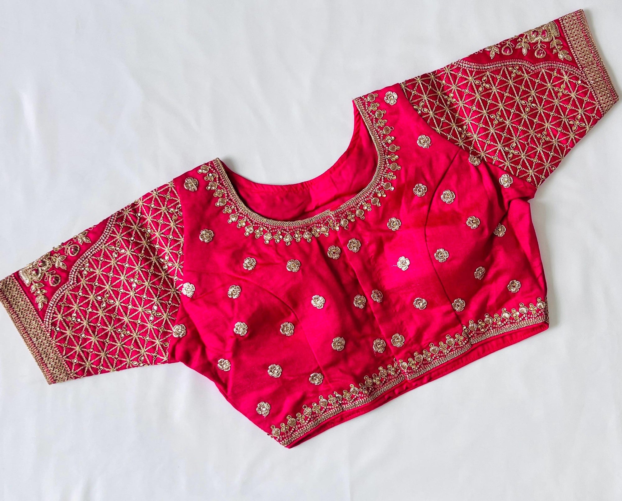 Readymade Blouse for sarees embroidery work blouse for Lehenga and half saree designer blouse