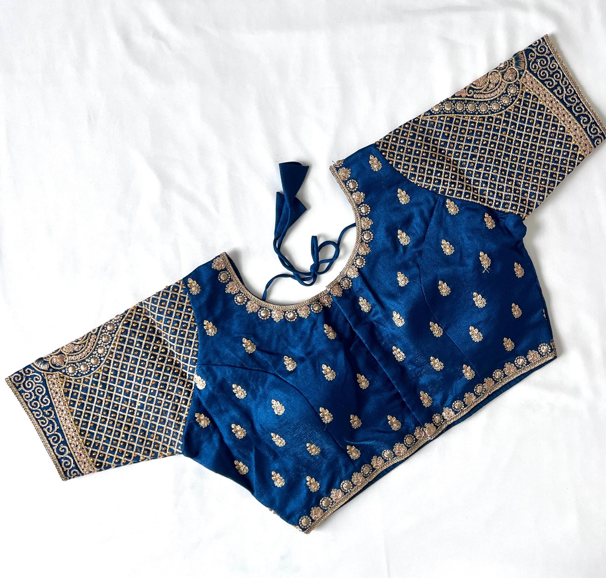 Readymade Blouse for sarees embroidery work blouse for Lehenga and half saree designer blouse