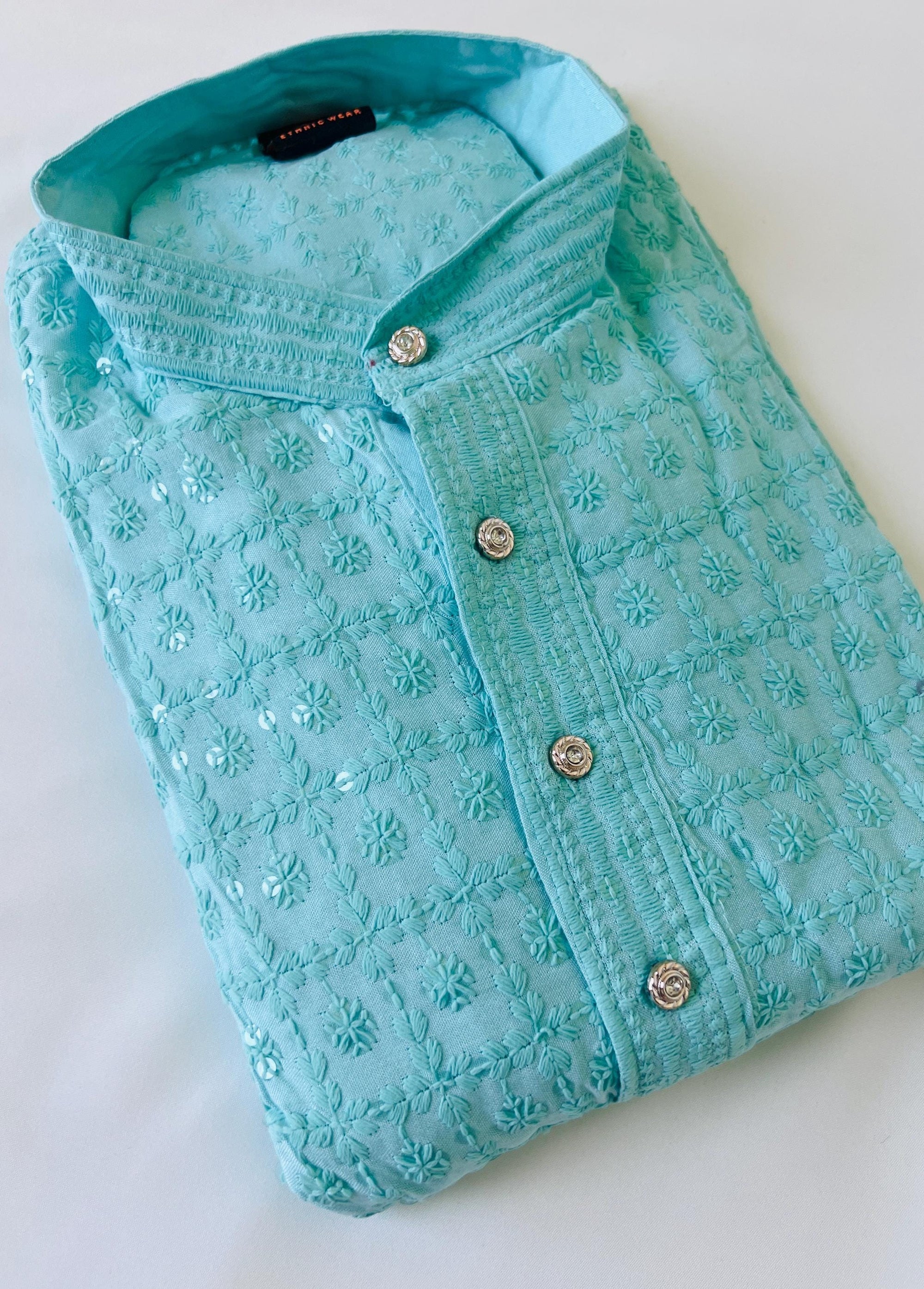 Mens Kurta for wedding, Diwali, Eid Indian Ethnic Wear for Men Traditional Festival outfit Kurta Sequence Kurta