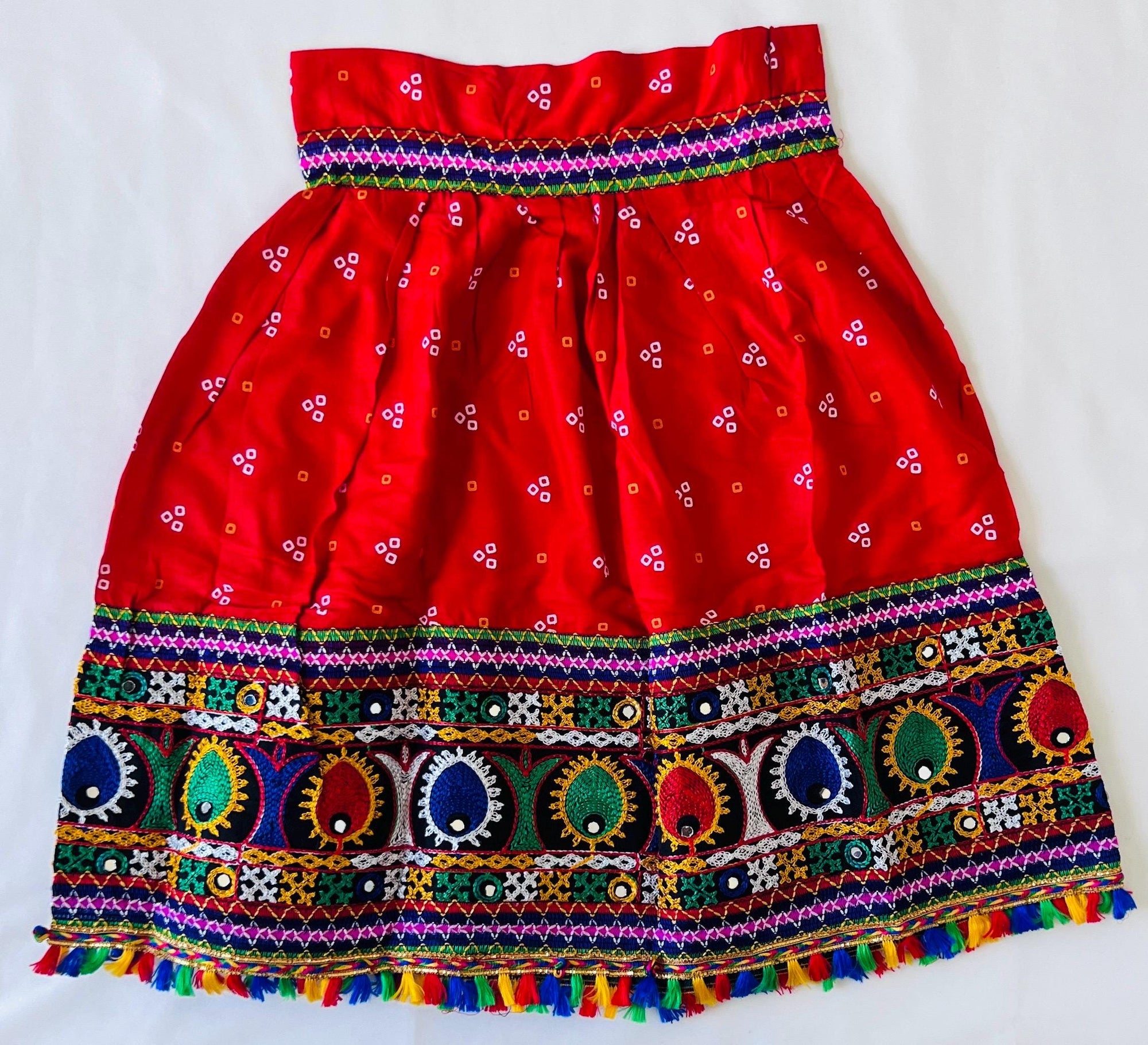 Navratri Chaniya Choli for Baby girl Gujarati Garba Lehenga Choli with Dupatta Indian Festival Outfit for Garba & Dandiya Night