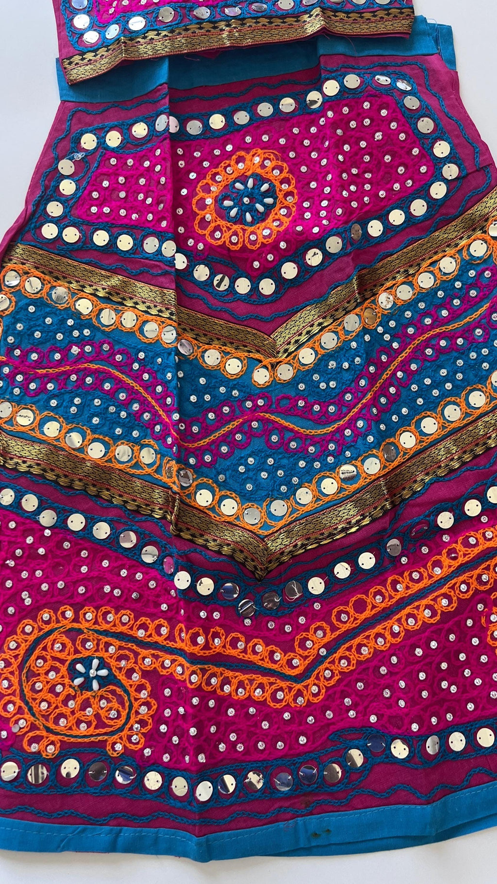 Navratri Chaniya Choli for Girls 4-5 Years Traditional Indian Lehenga Choli Kids Garba Dress Festival Outfit 5-6 Year Girls Dandiya dress