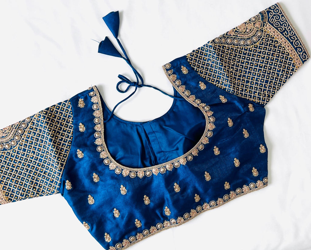 Readymade Blouse for sarees embroidery work blouse for Lehenga and half saree designer blouse