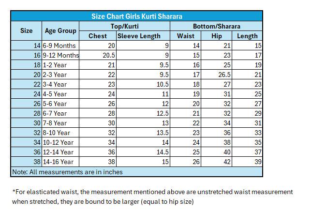 Girls Kurti sharara 3 piece suit for kids toddlers salwar kameez with dupatta Indian Pakistani suit Ethnic Wear  Salwar suit Palazzo