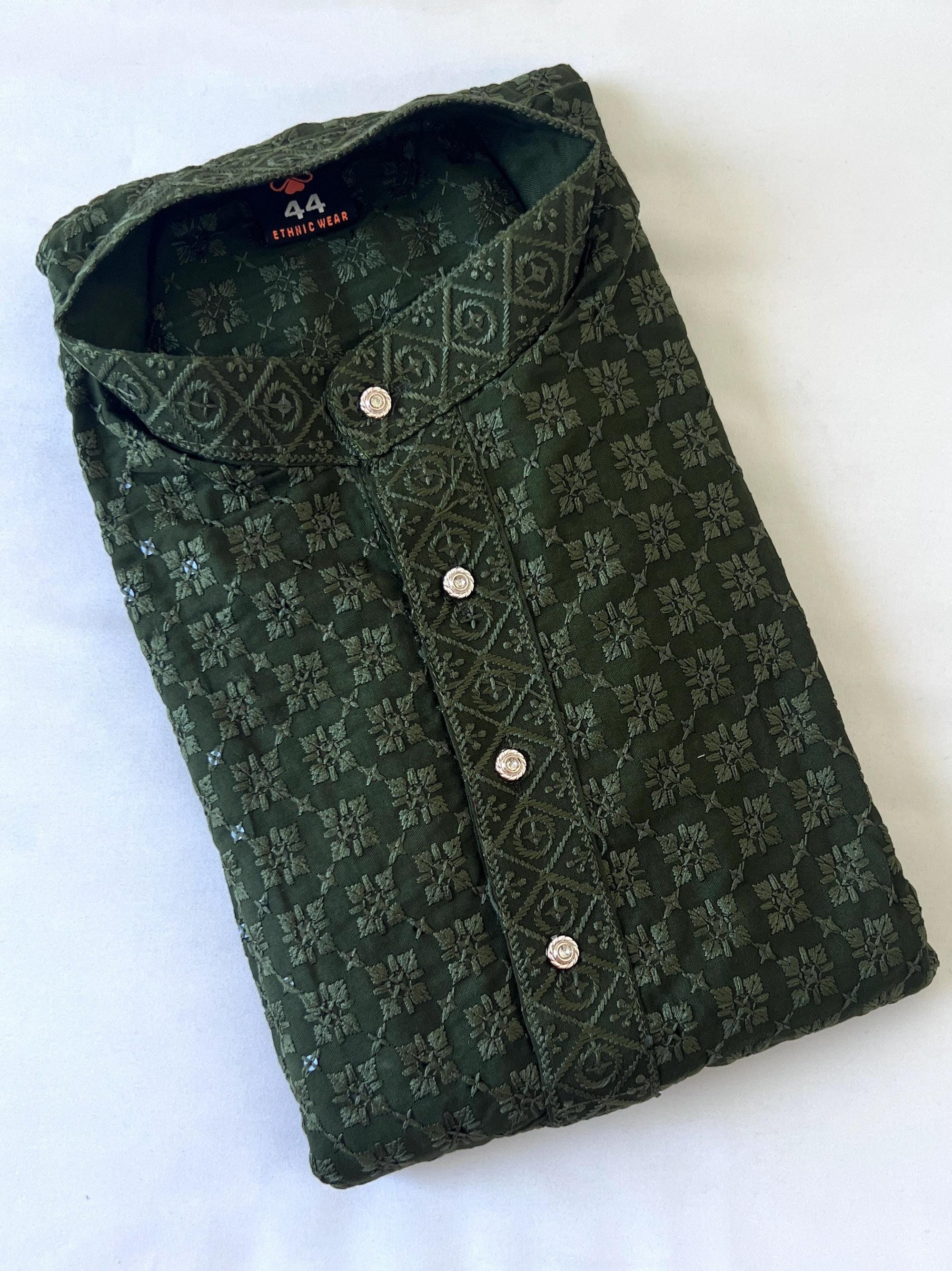 Men's Kurta Ethnic Indian outfit Designer kurta for wedding Sequence work Festival Wear Ethnic Indian Top Diwali Eid Traditional Wear