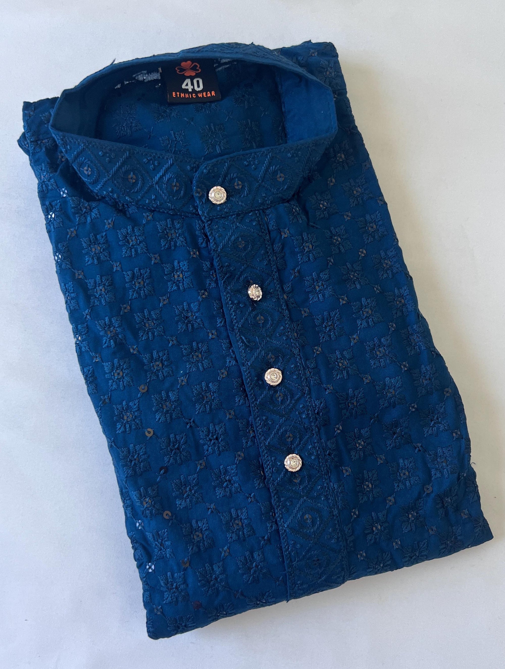 Men's Kurta Ethnic Indian outfit Designer kurta for wedding Sequence work Festival Wear Ethnic Indian Top Diwali Eid Traditional Wear