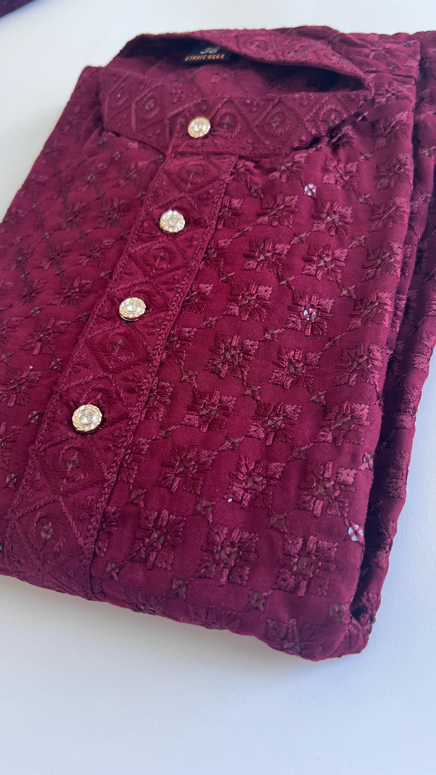 Men's Kurta Ethnic Indian outfit Designer kurta for wedding Sequence work Festival Wear Ethnic Indian Top Diwali Eid Traditional Wear