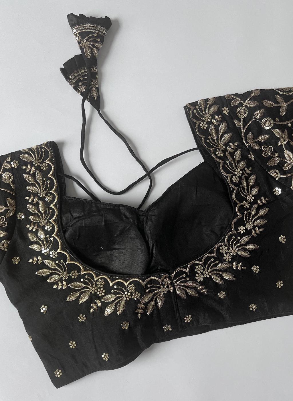 Embroidered Long Sleeve Blouse for Saree, Ethnic Womens Blouse, Designer Party Blouse for Lehenga, skirt and sari