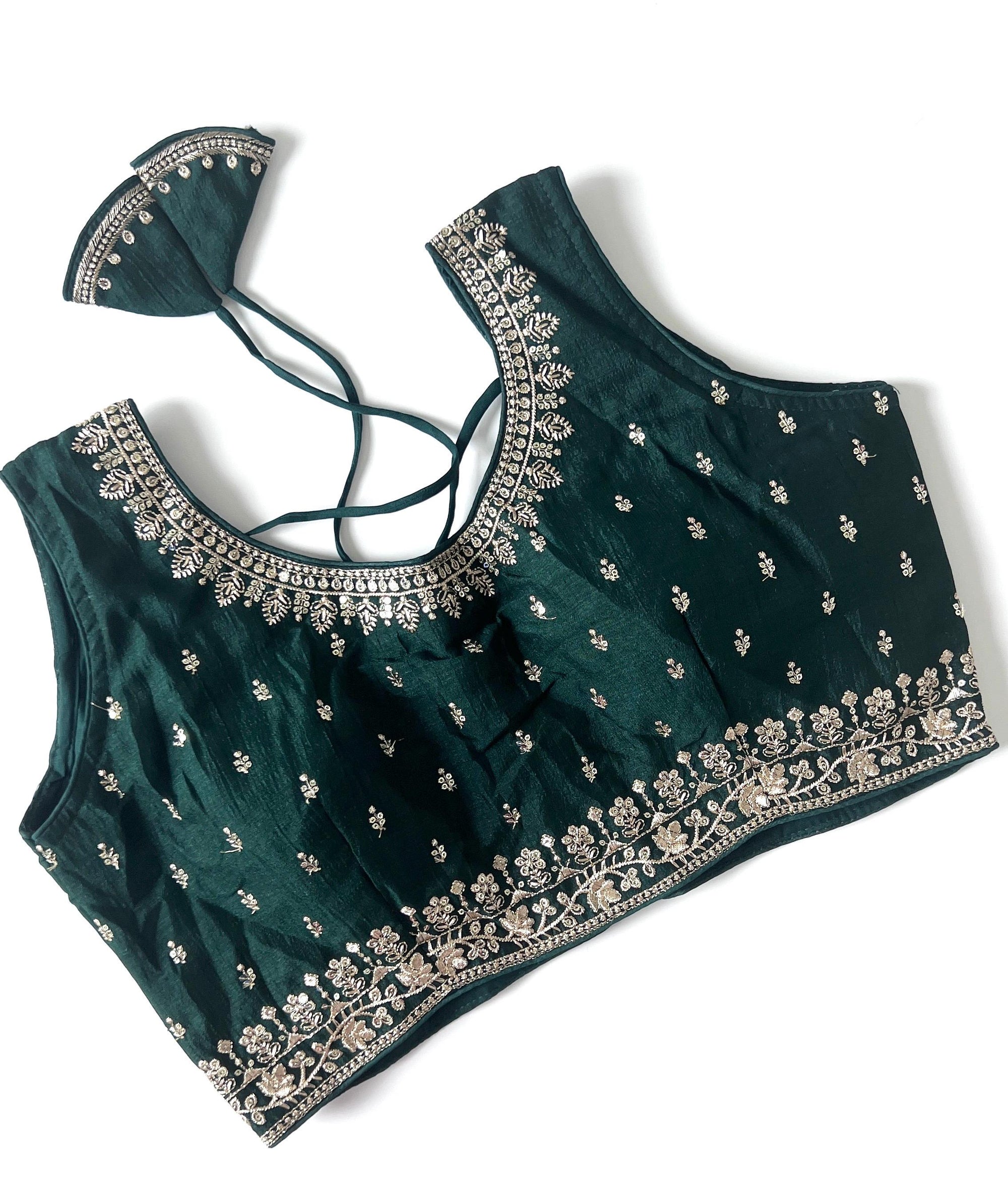 Readymade saree blouse for women, Ethnic partywear & festive blouse for lehenga, skirt and sari, Designer ready to wear blouse for saree