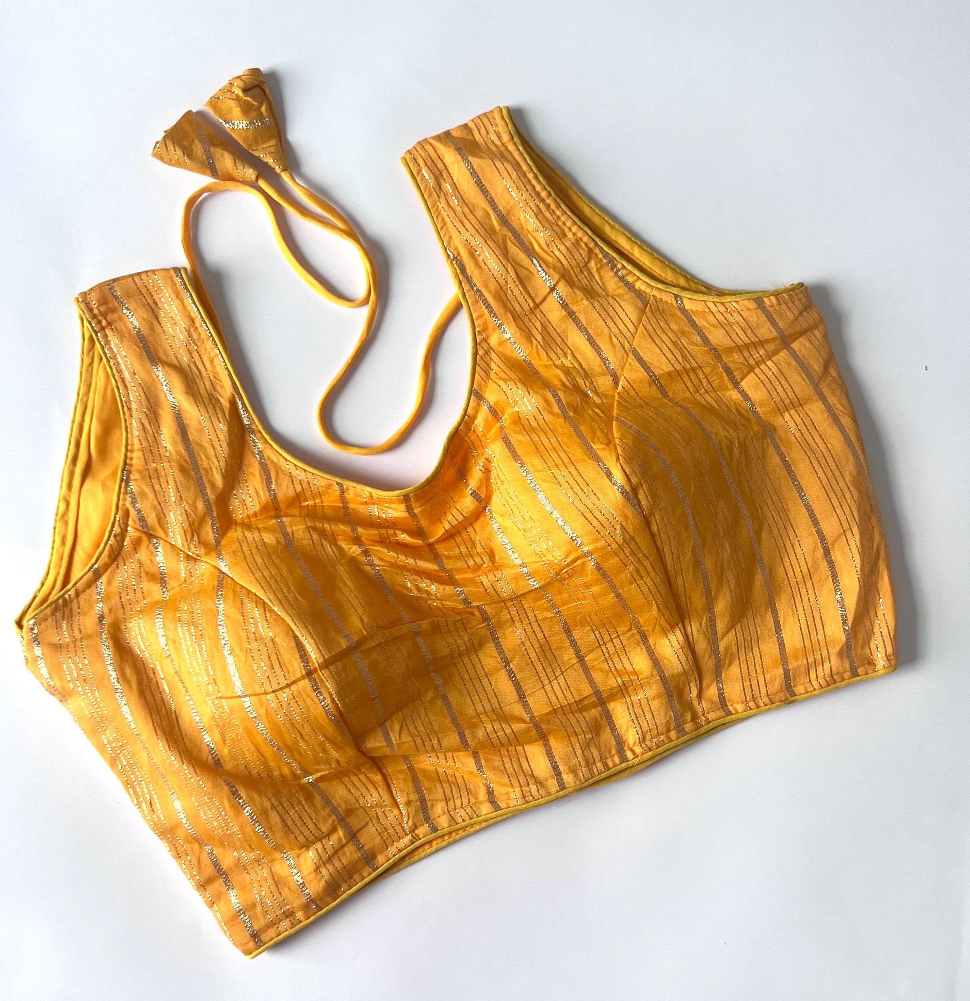 Readymade saree blouse for women Designer Crop Top Choli Indian Ethnic Blouse for Saree, Lehenga & Partywear size 38 inches