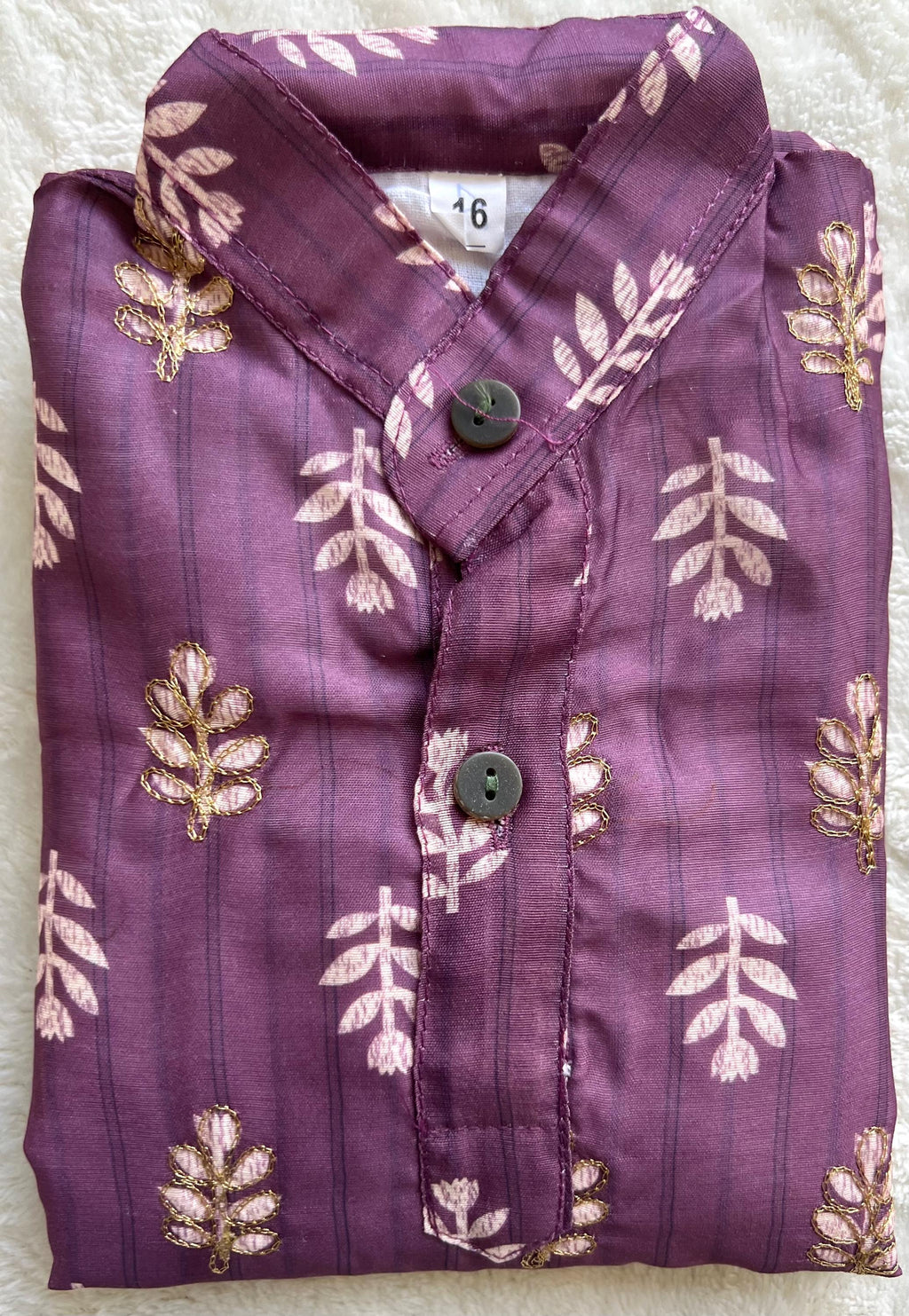 Chanderi Cotton kurta pajama set Kids Indian ethnic wear Boys Traditional Indian Attire for festivals