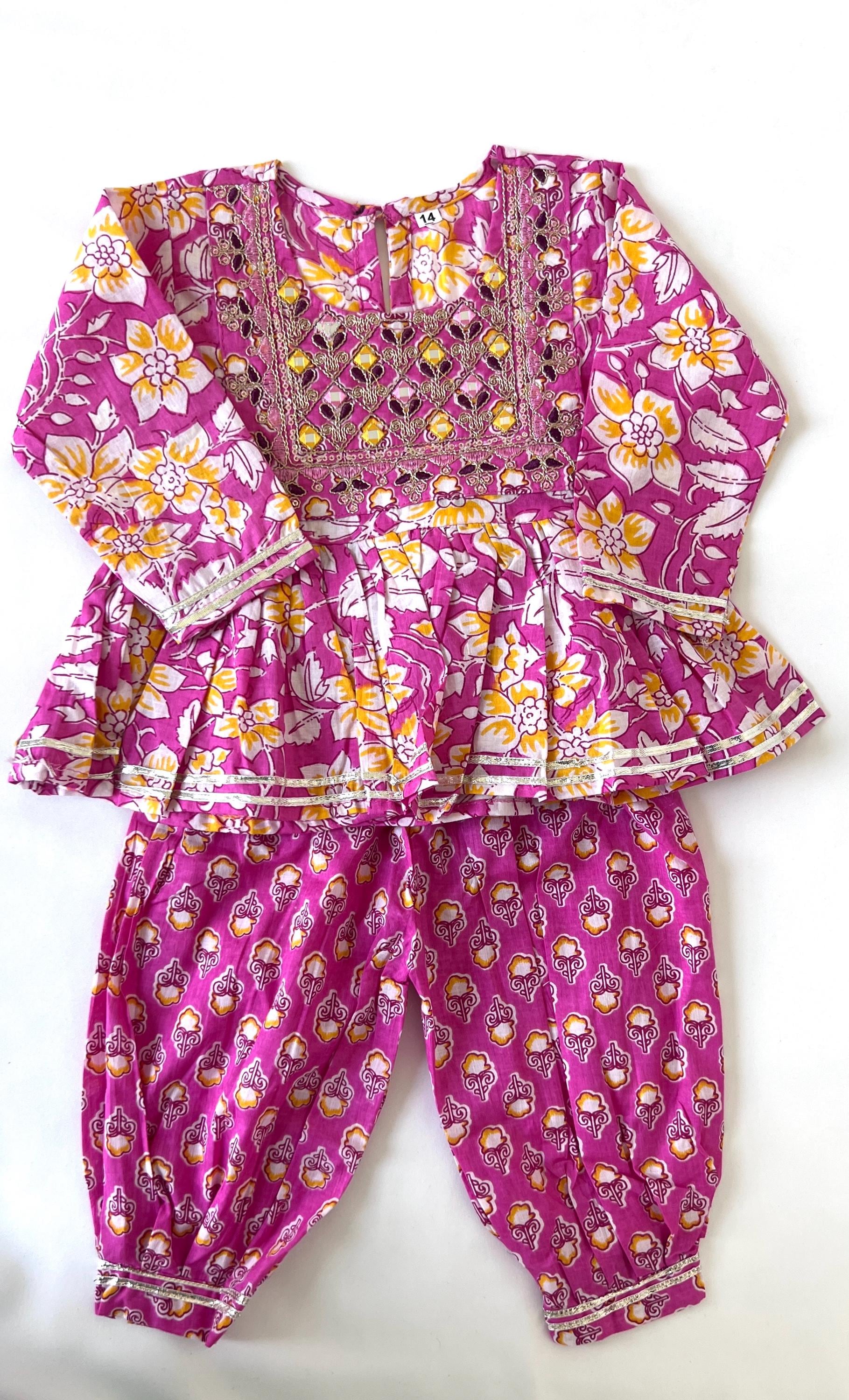 Girls Salwar Kameez Dress for Baby Girl  Kids Indian Salwar Suit Traditional Ethnic Wear