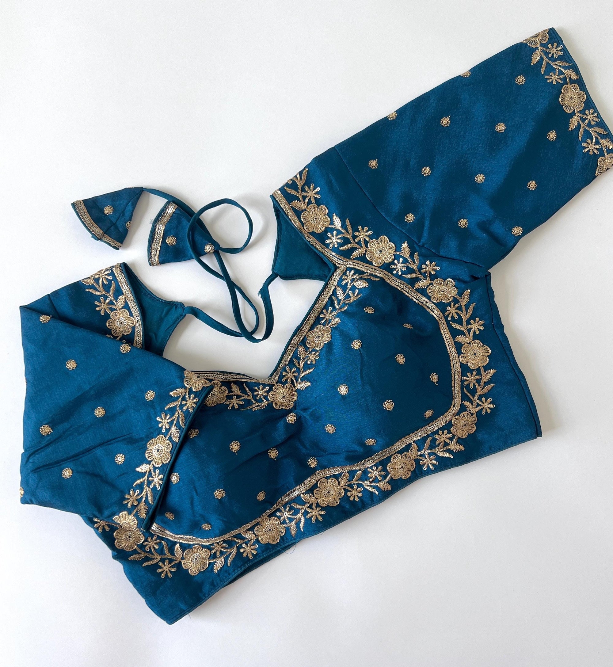 Readymade saree Blouse Indian Ethnic choli top for saree and lehenga, Pre stitched blouses for women, Ready to wear Saree Blouse