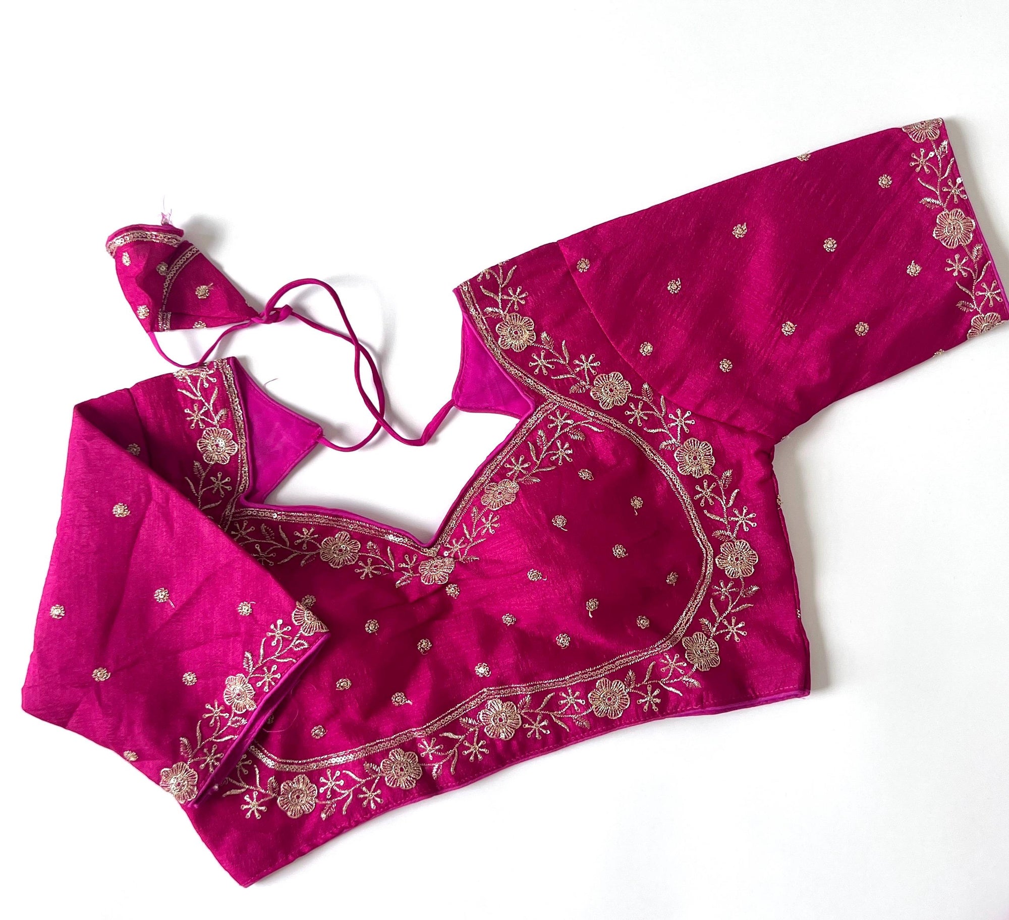 Readymade saree Blouse Indian Ethnic choli top for saree and lehenga, Pre stitched blouses for women, Ready to wear Saree Blouse