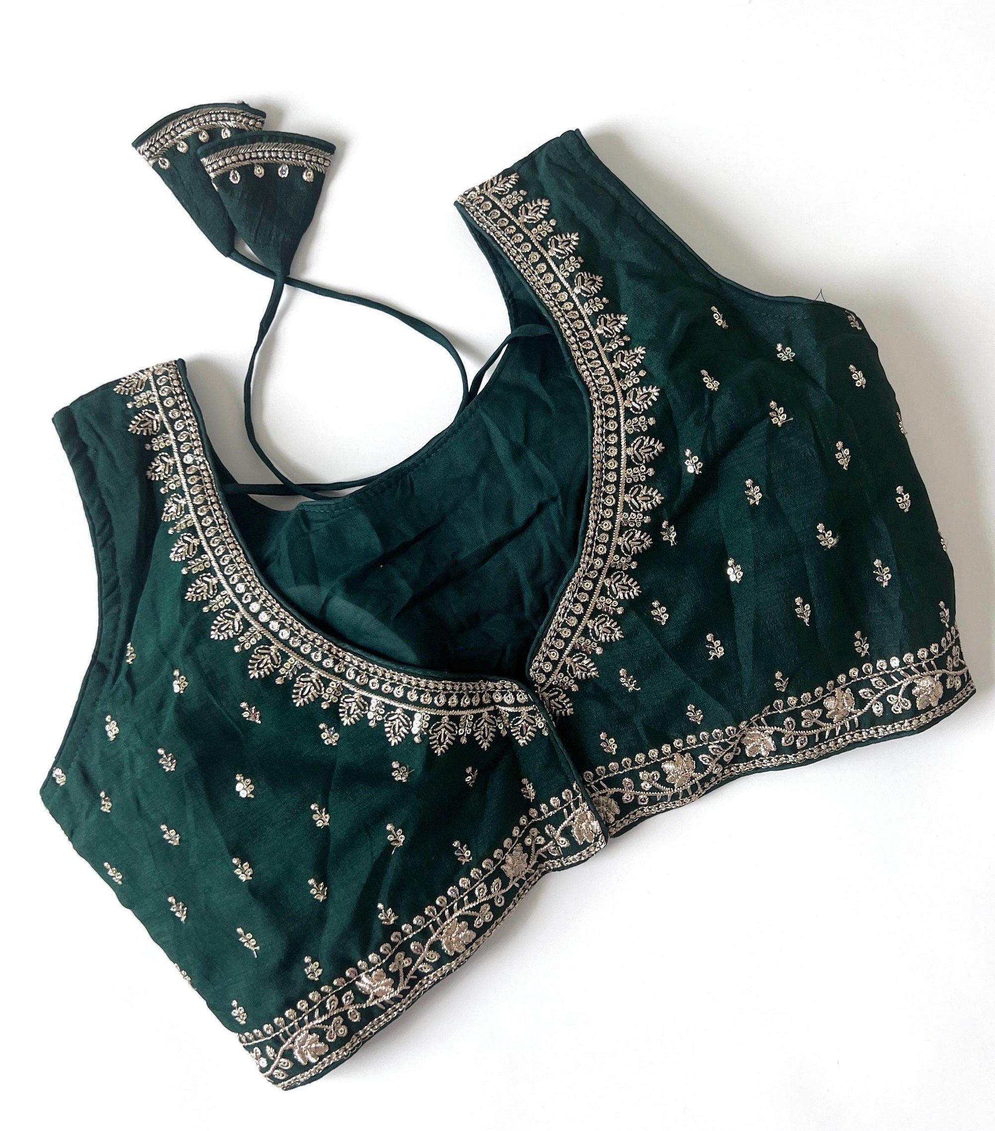 Readymade saree blouse for women, Ethnic partywear & festive blouse for lehenga, skirt and sari, Designer ready to wear blouse for saree