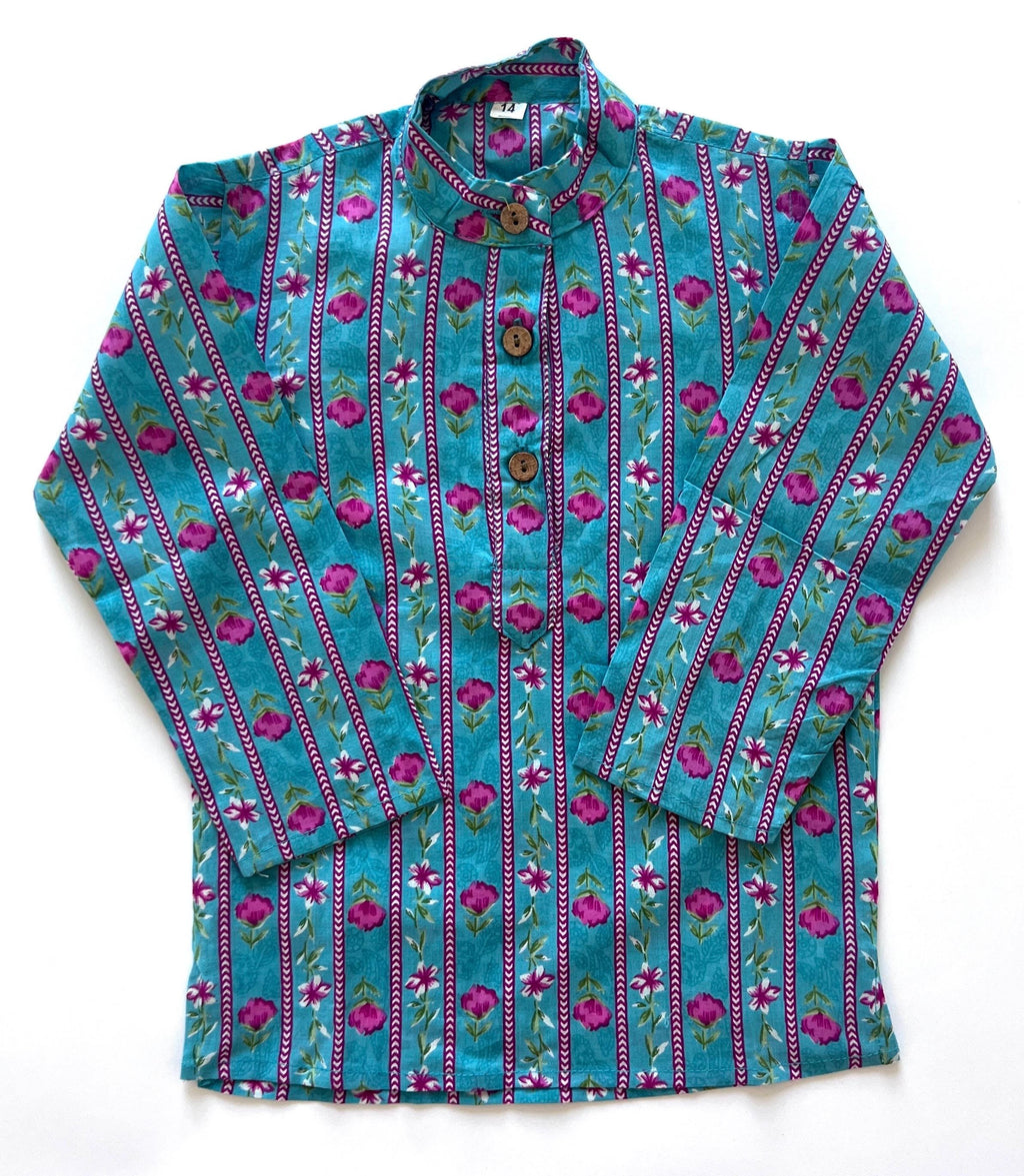 Boys' Cotton Kurta Pajama Set, Indian Festive Outfit