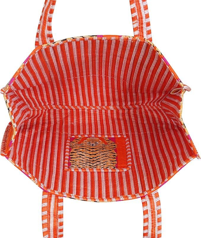 Handmade Quilted Cotton Tote Bag, Boho Shoulder Bag, Christmas Gift