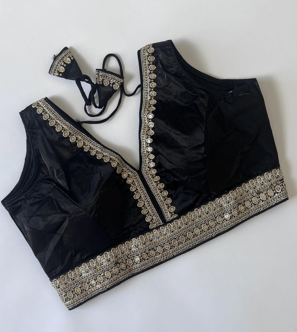 Readymade Saree Blouse for women's, Ready to wear Indian Top, Festive Wedding Wear Diwali