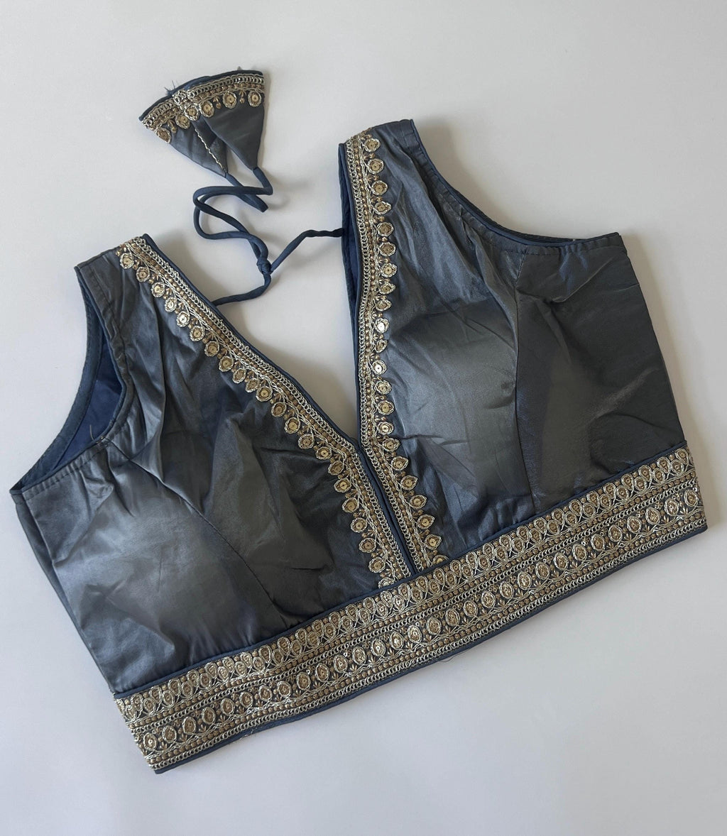 Readymade Saree Blouse for women's, Ready to wear Indian Top, Festive Wedding Wear Diwali